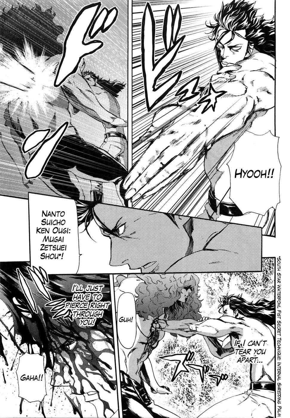 Page 8 Chapter 29 Black and Blue Hungry Wolf - Fist of the North Star: Rei Gaiden