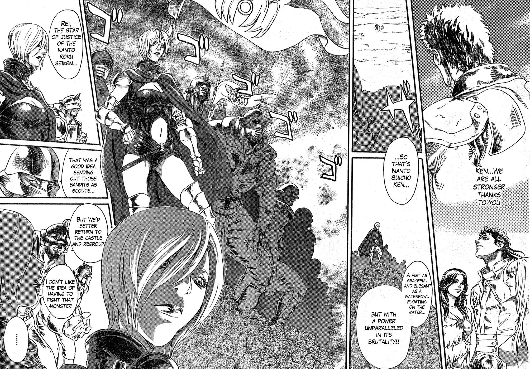 Page 10 Chapter 0.2 Black and Blue Hungry Wolf - Fist of the North Star: Rei Gaiden