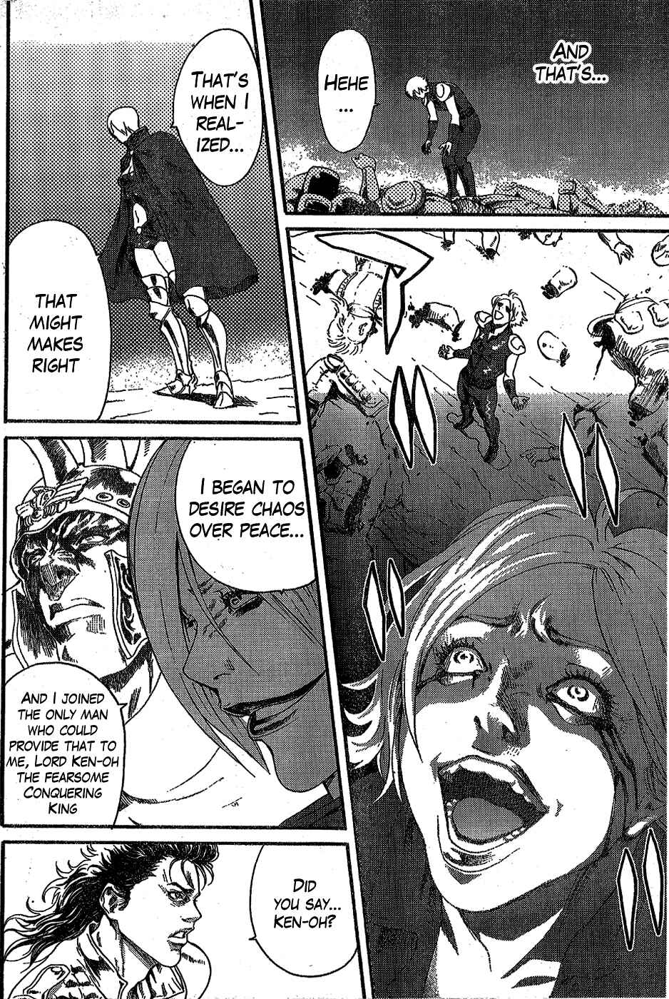 Page 23 Chapter 0.2 Black and Blue Hungry Wolf - Fist of the North Star: Rei Gaiden