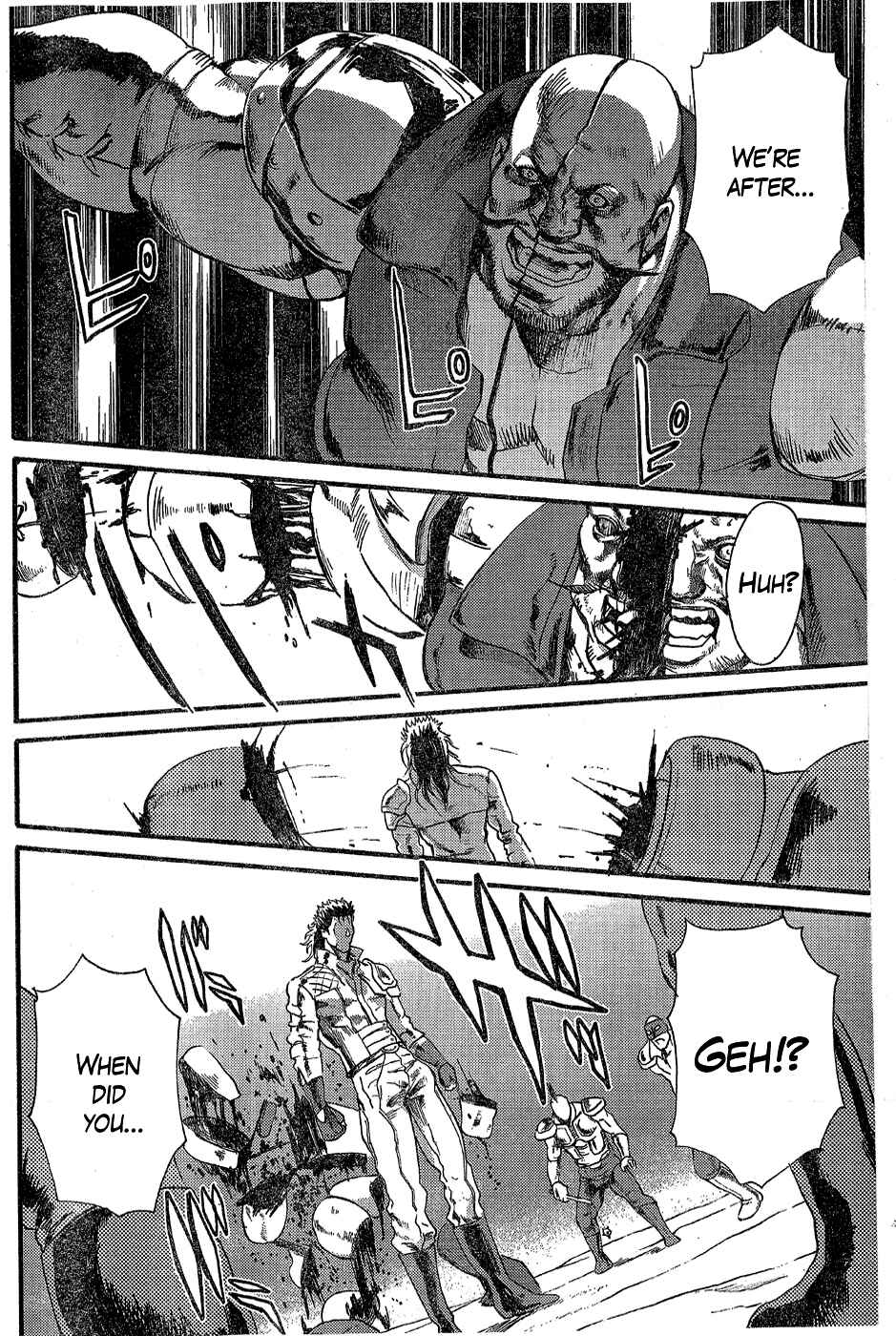 Page 6 Chapter 0.2 Black and Blue Hungry Wolf - Fist of the North Star: Rei Gaiden