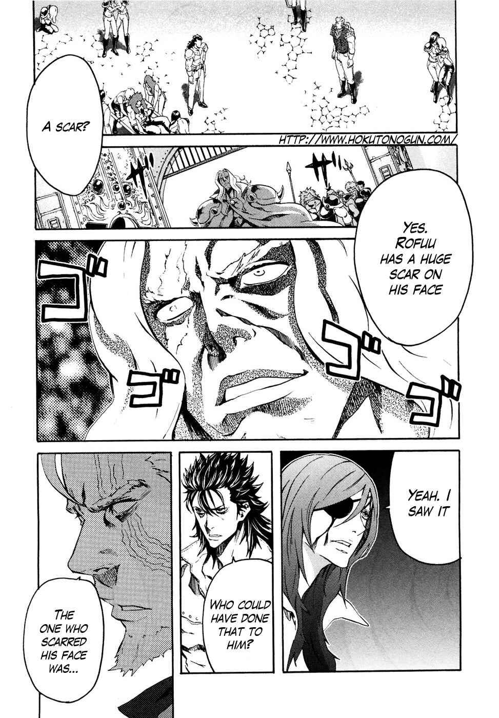Page 1 Chapter 47 Black and Blue Hungry Wolf - Fist of the North Star: Rei Gaiden