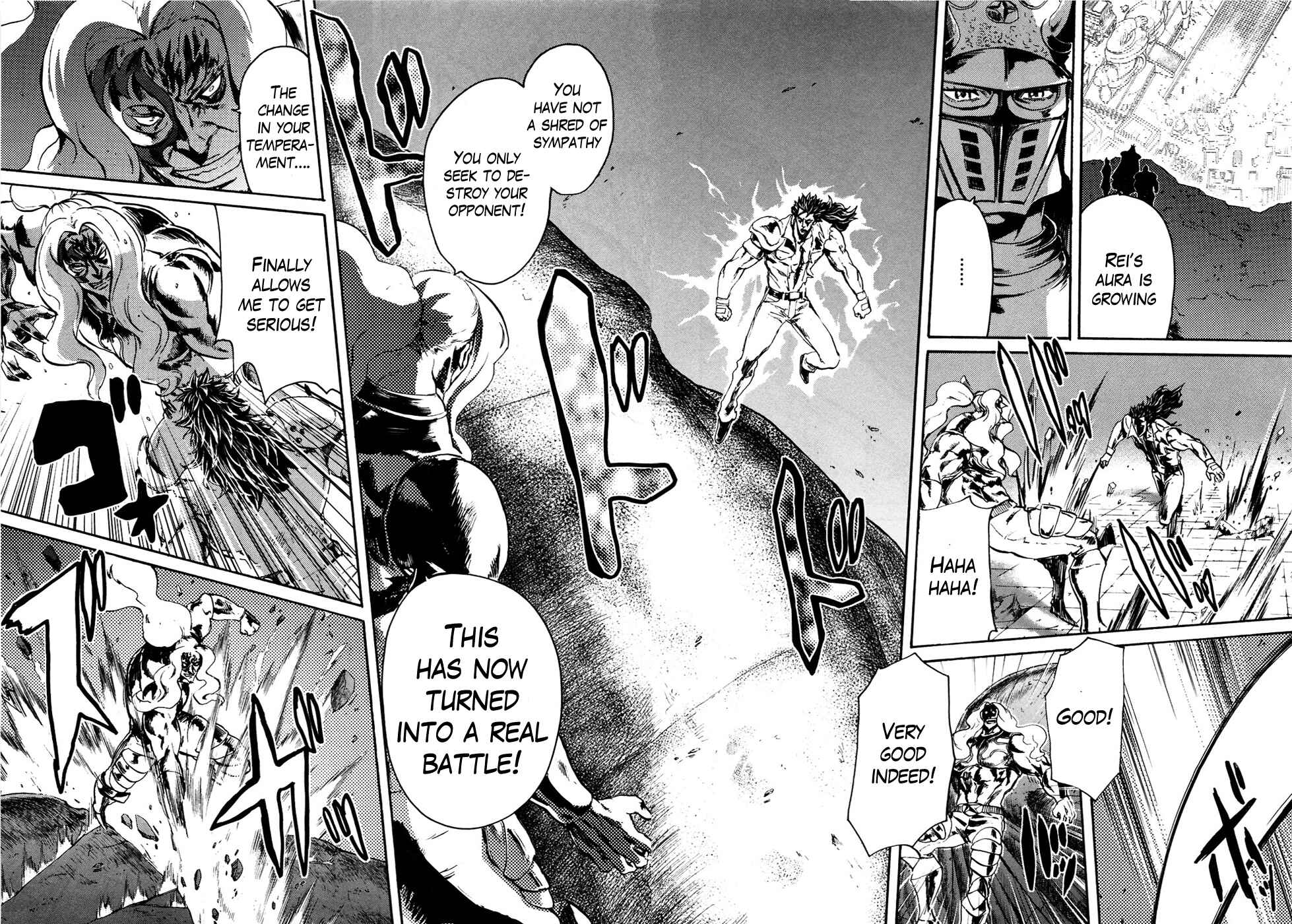 Page 11 Chapter 50 Black and Blue Hungry Wolf - Fist of the North Star: Rei Gaiden