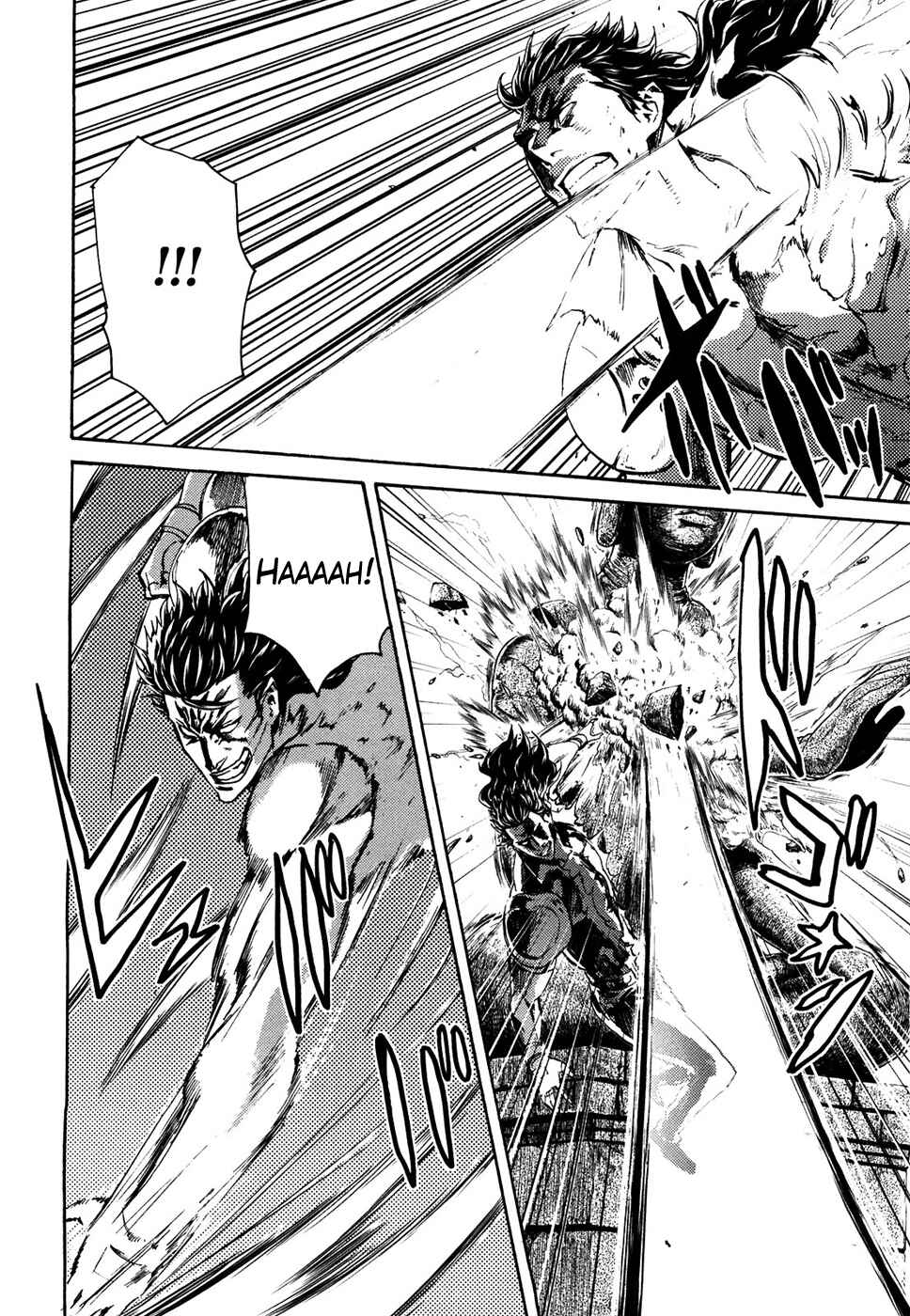 Page 9 Chapter 50 Black and Blue Hungry Wolf - Fist of the North Star: Rei Gaiden