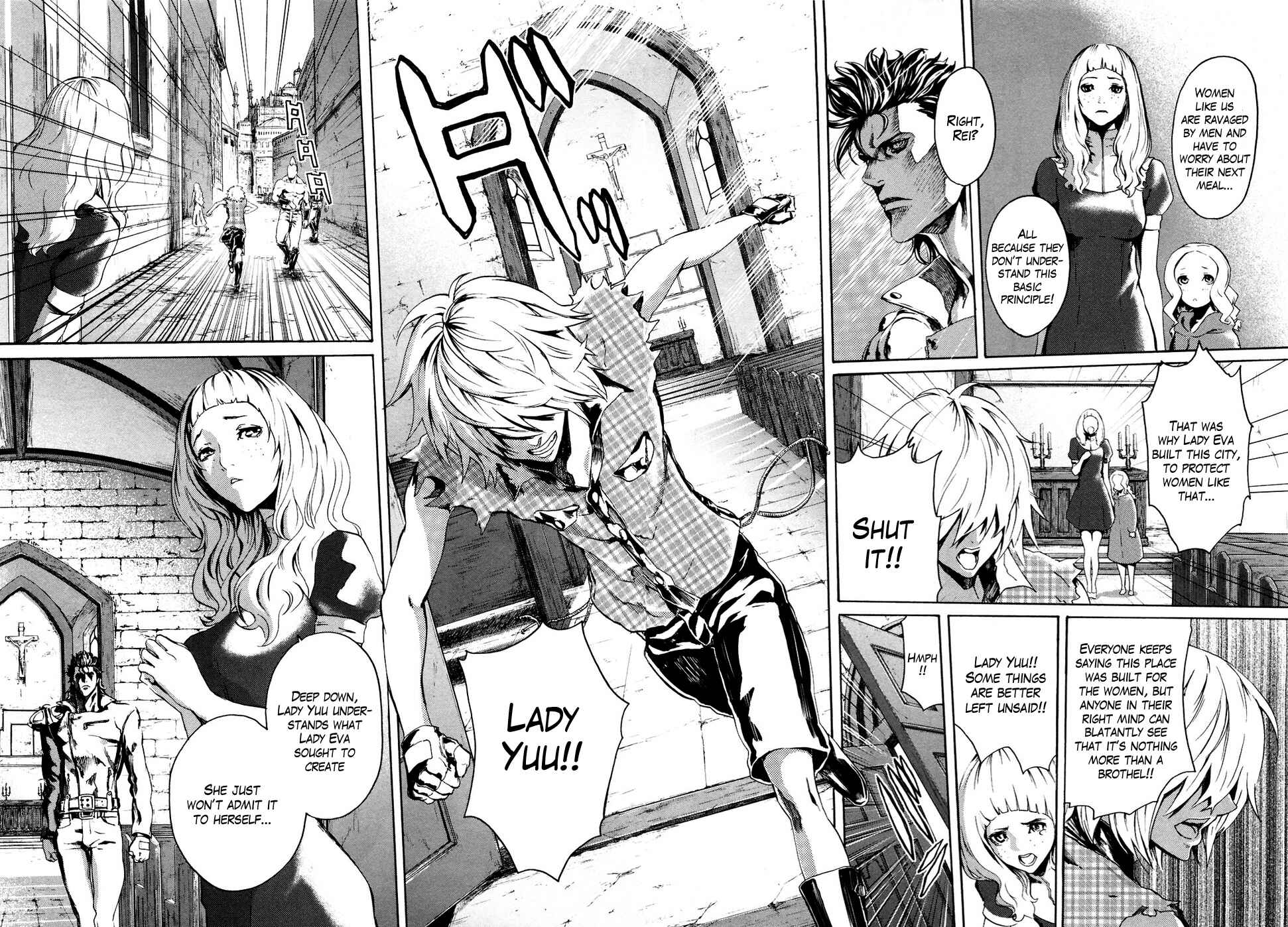 Page 6 Chapter 20 Black and Blue Hungry Wolf - Fist of the North Star: Rei Gaiden