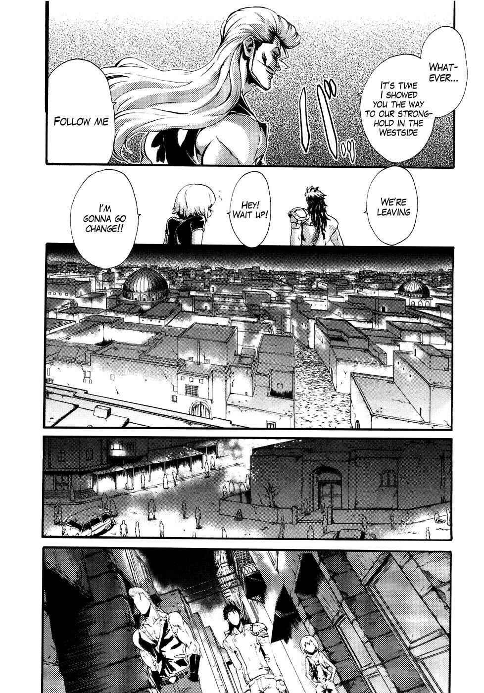 Page 15 Chapter 13 Black and Blue Hungry Wolf - Fist of the North Star: Rei Gaiden