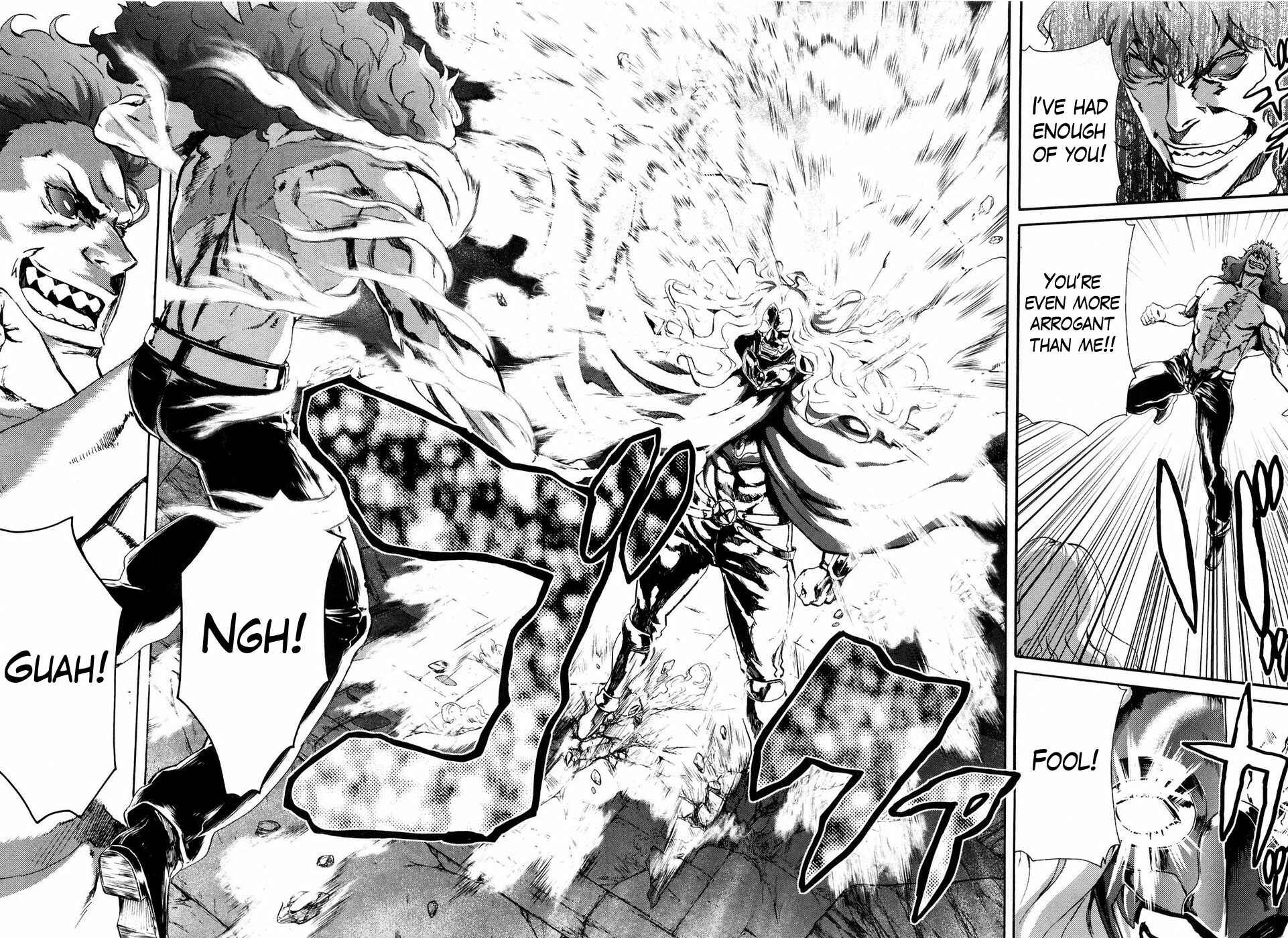 Page 11 Chapter 30 Black and Blue Hungry Wolf - Fist of the North Star: Rei Gaiden