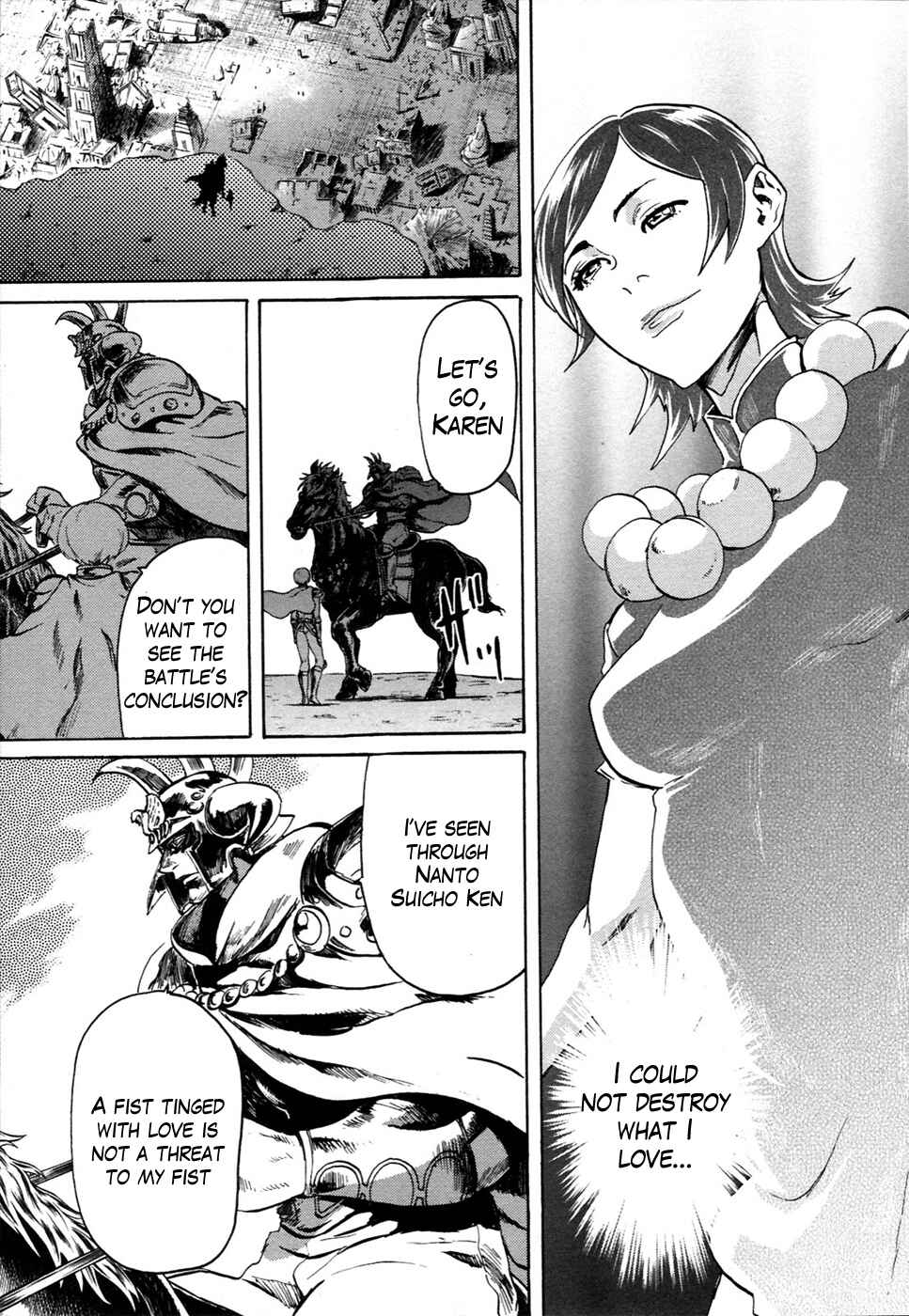 Page 9 Chapter 53 Black and Blue Hungry Wolf - Fist of the North Star: Rei Gaiden