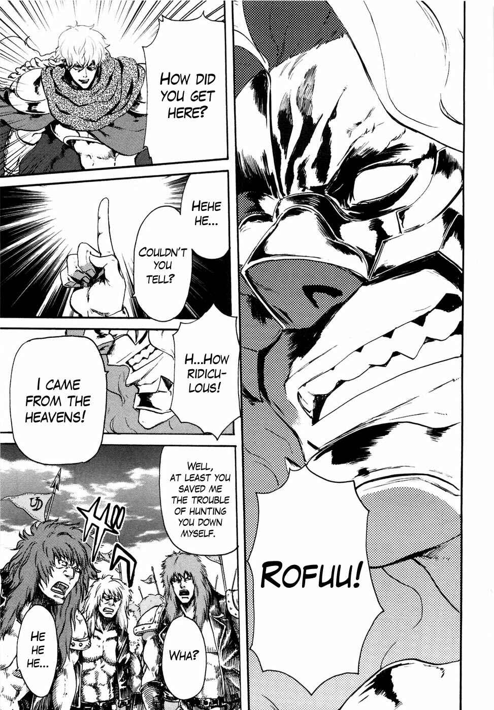 Page 10 Chapter 32 Black and Blue Hungry Wolf - Fist of the North Star: Rei Gaiden