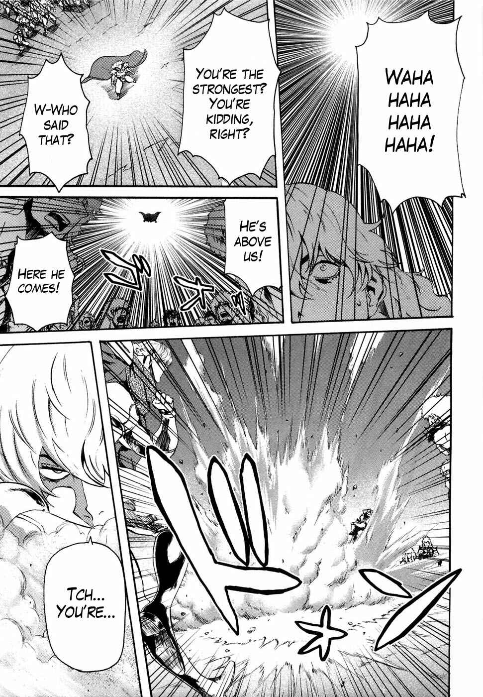 Page 8 Chapter 32 Black and Blue Hungry Wolf - Fist of the North Star: Rei Gaiden