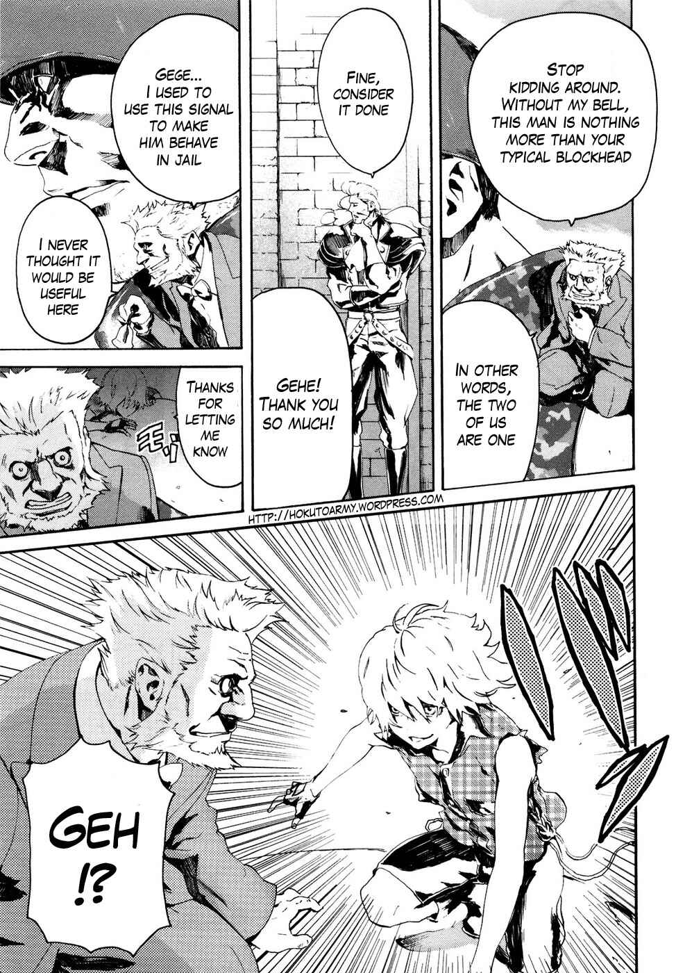 Page 11 Chapter 23 Black and Blue Hungry Wolf - Fist of the North Star: Rei Gaiden