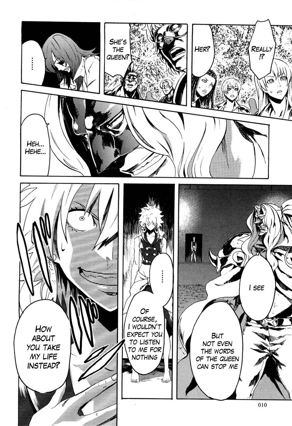 Page 11 Chapter 46 Black and Blue Hungry Wolf - Fist of the North Star: Rei Gaiden