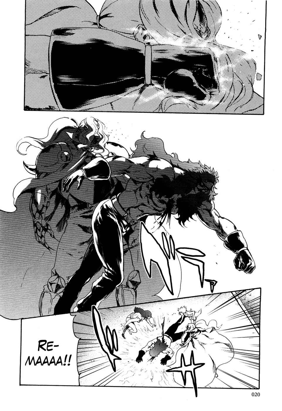 Page 20 Chapter 46 Black and Blue Hungry Wolf - Fist of the North Star: Rei Gaiden