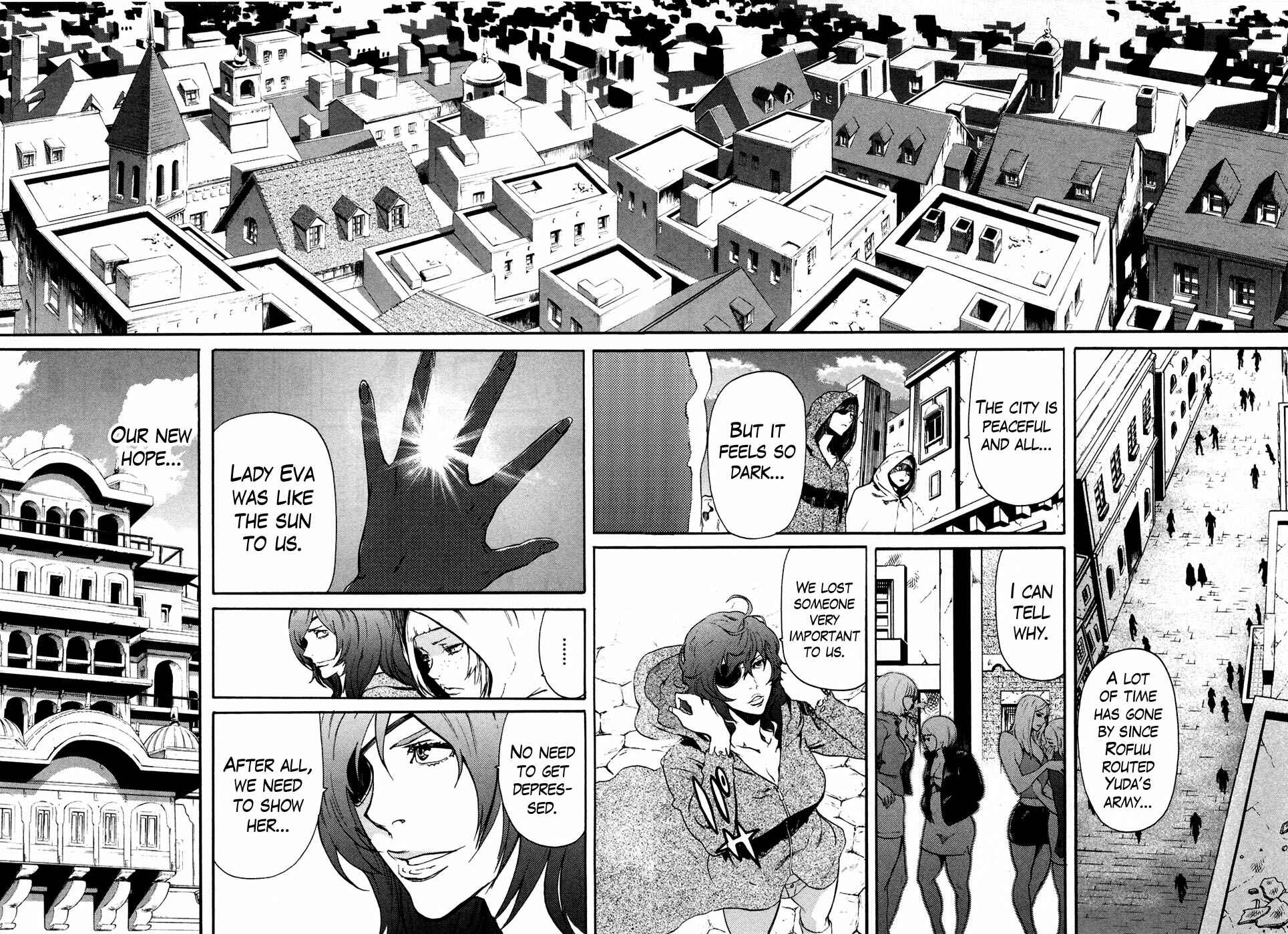 Page 10 Chapter 36 Black and Blue Hungry Wolf - Fist of the North Star: Rei Gaiden