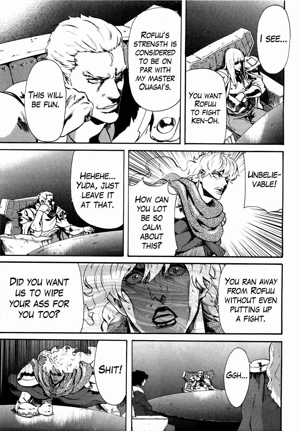 Page 7 Chapter 36 Black and Blue Hungry Wolf - Fist of the North Star: Rei Gaiden