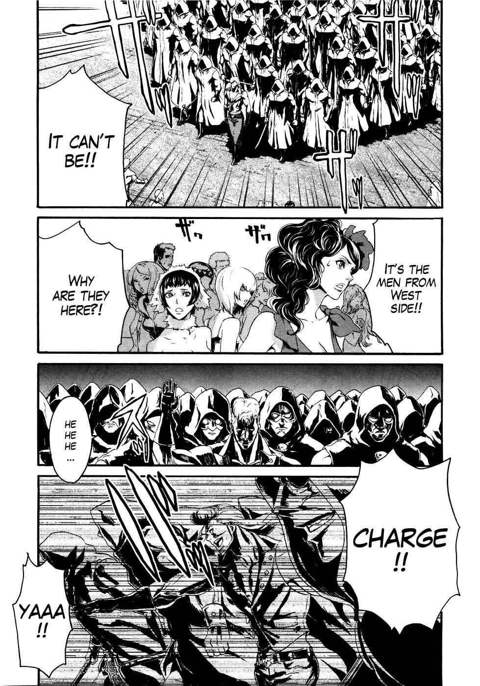 Page 11 Chapter 14 Black and Blue Hungry Wolf - Fist of the North Star: Rei Gaiden