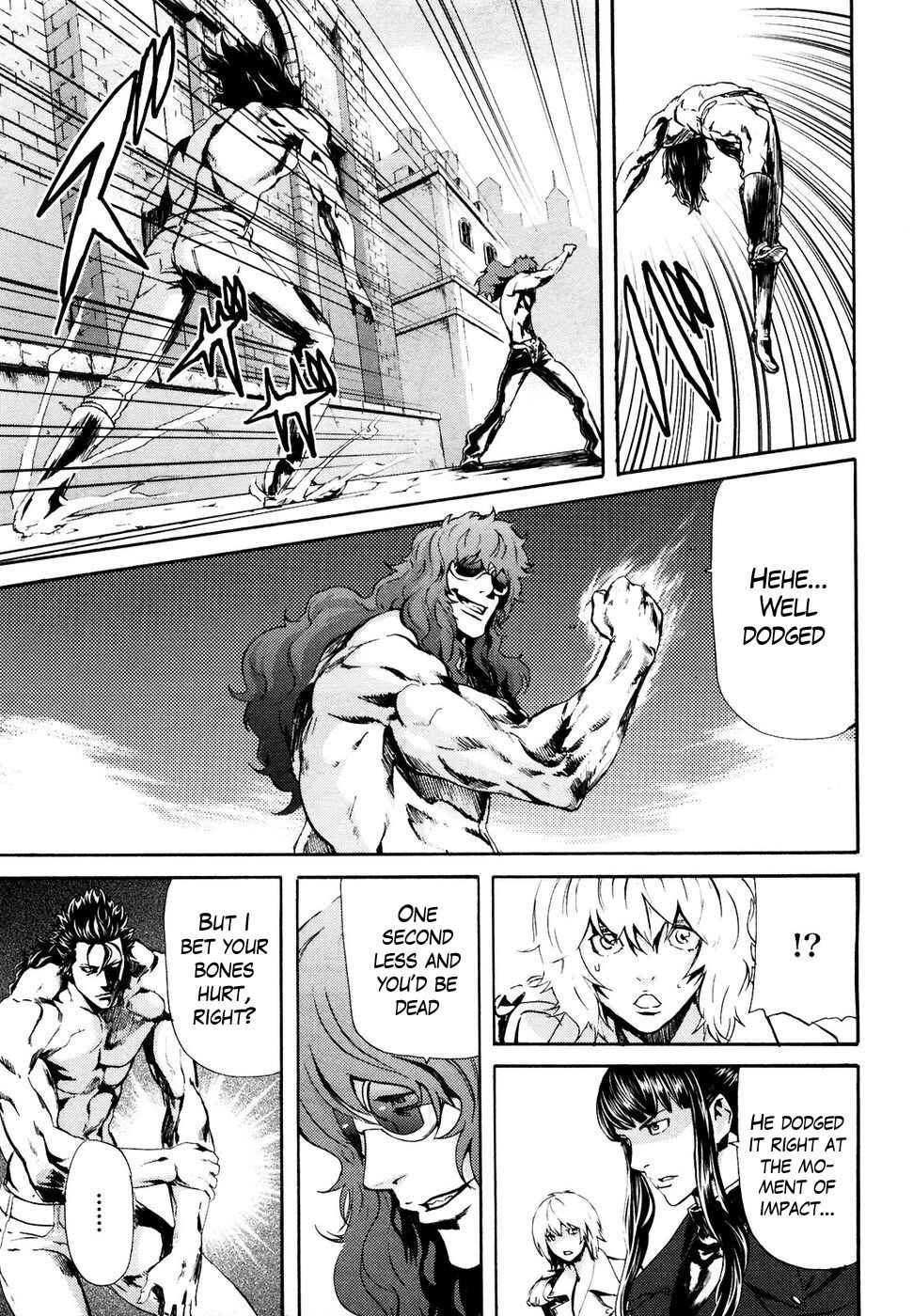 Page 3 Chapter 27 Black and Blue Hungry Wolf - Fist of the North Star: Rei Gaiden