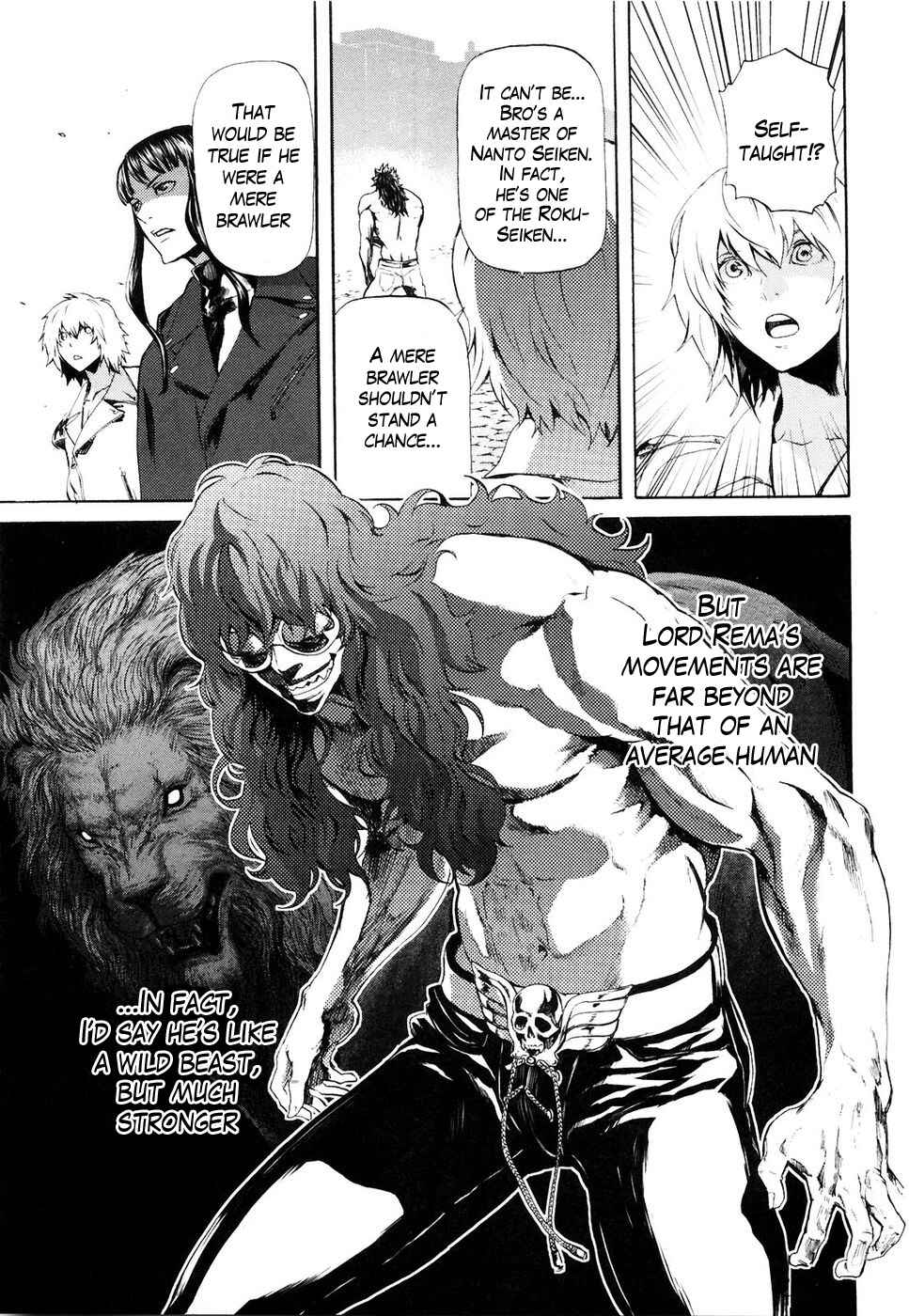 Page 5 Chapter 27 Black and Blue Hungry Wolf - Fist of the North Star: Rei Gaiden
