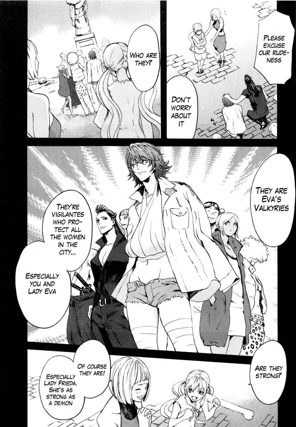 Page 4 Chapter 21 Black and Blue Hungry Wolf - Fist of the North Star: Rei Gaiden