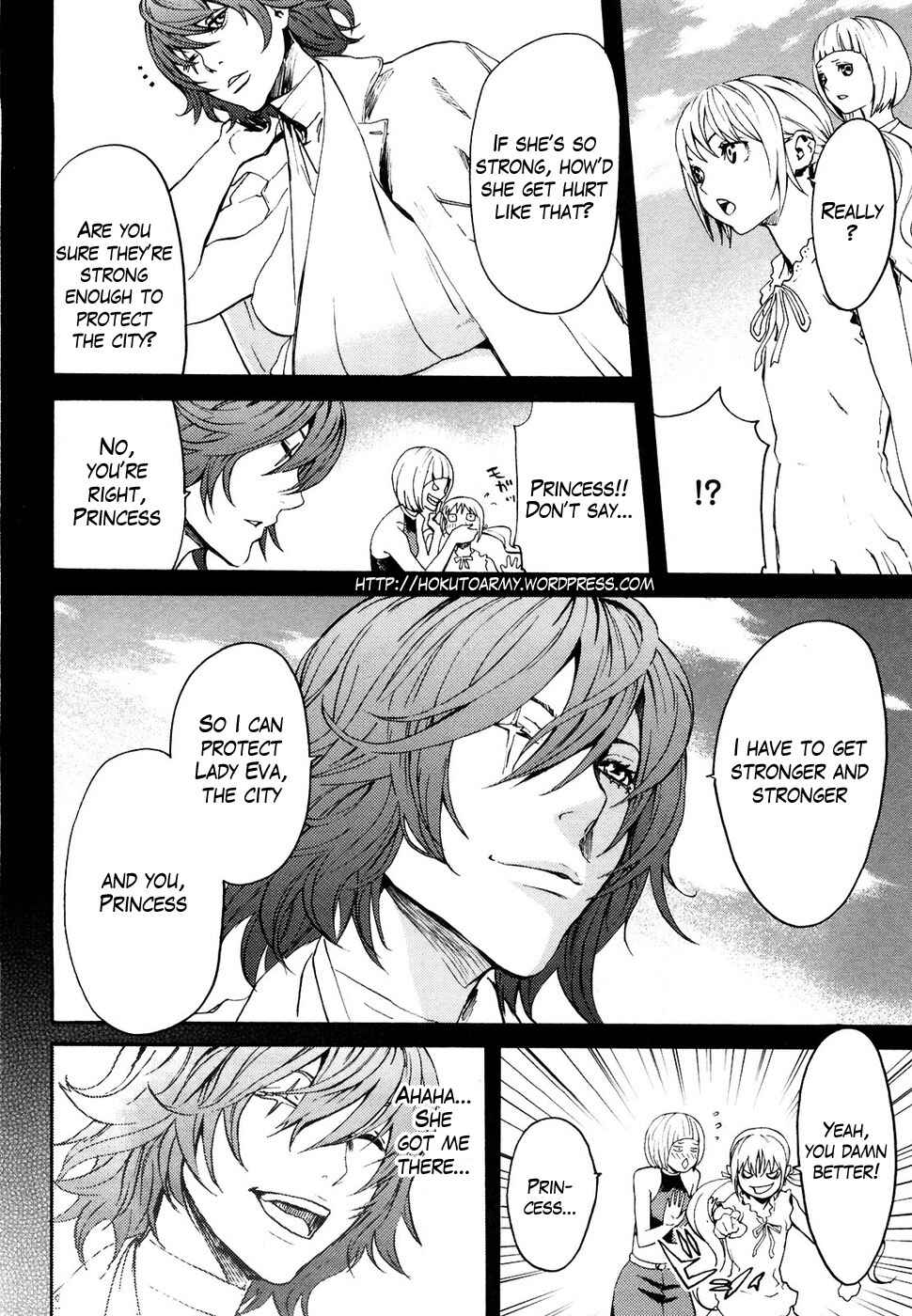 Page 5 Chapter 21 Black and Blue Hungry Wolf - Fist of the North Star: Rei Gaiden