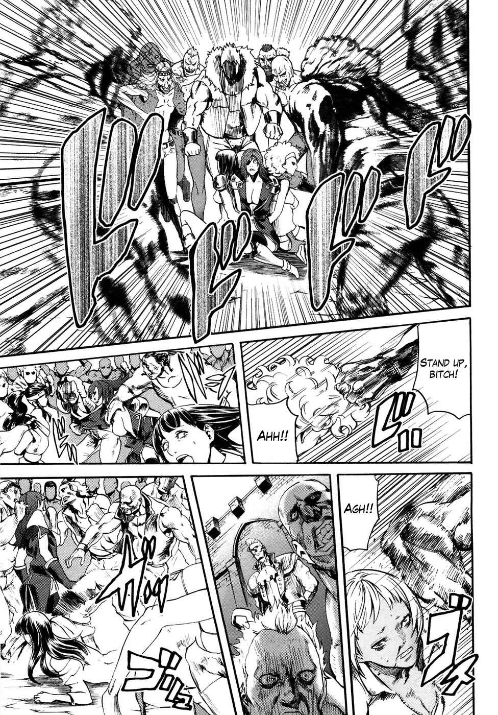 Page 9 Chapter 21 Black and Blue Hungry Wolf - Fist of the North Star: Rei Gaiden