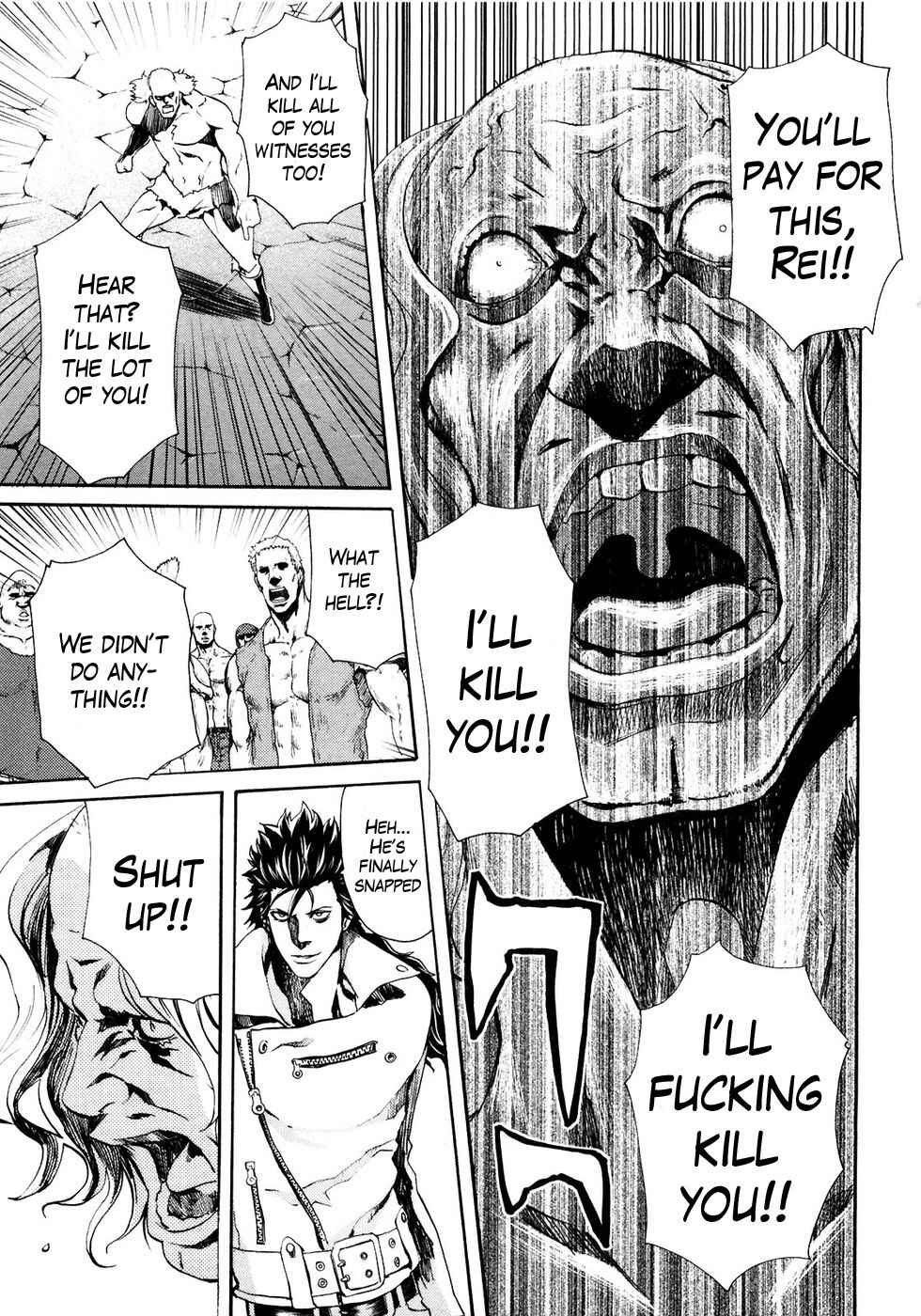 Page 13 Chapter 24 Black and Blue Hungry Wolf - Fist of the North Star: Rei Gaiden