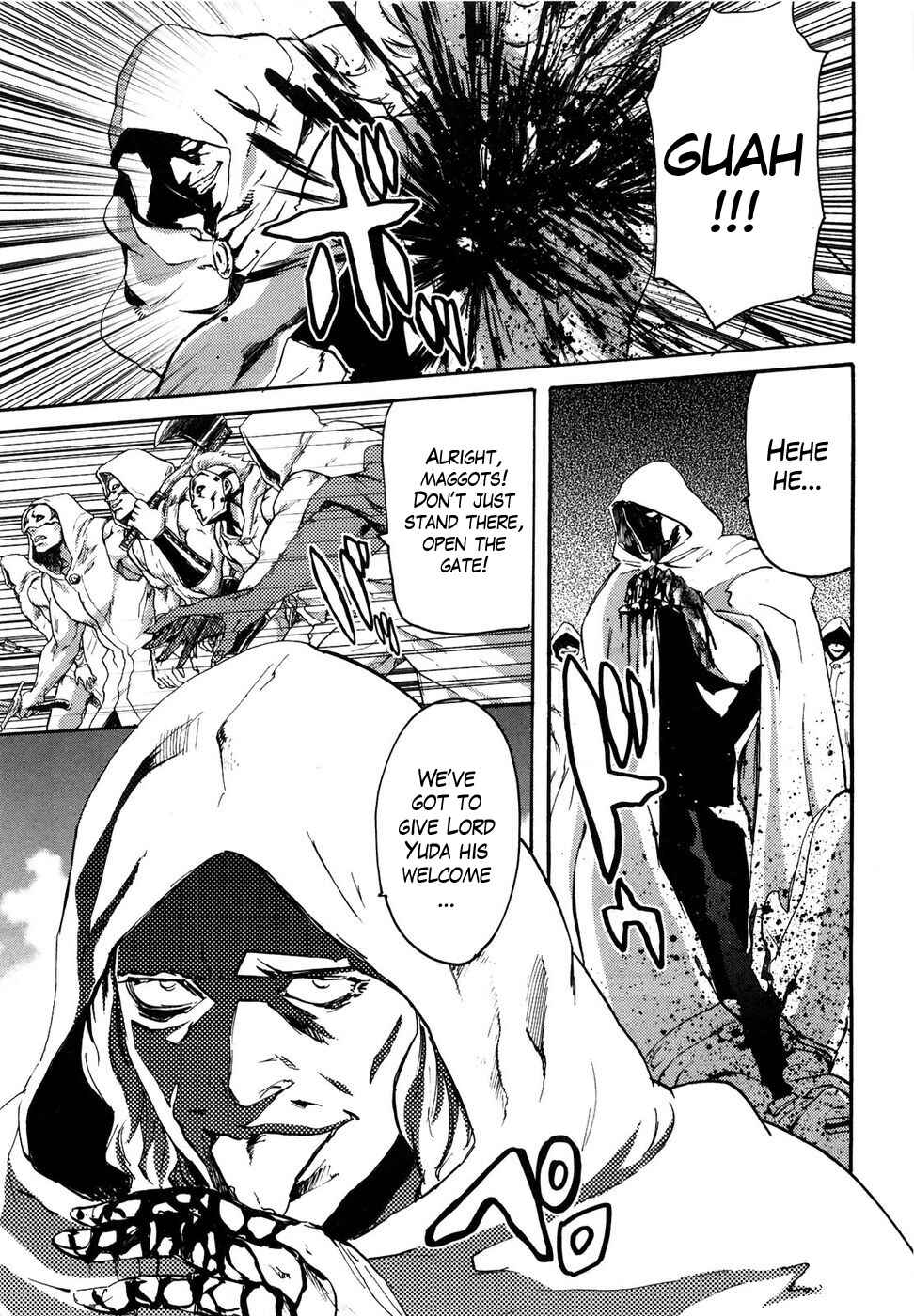 Page 9 Chapter 31 Black and Blue Hungry Wolf - Fist of the North Star: Rei Gaiden