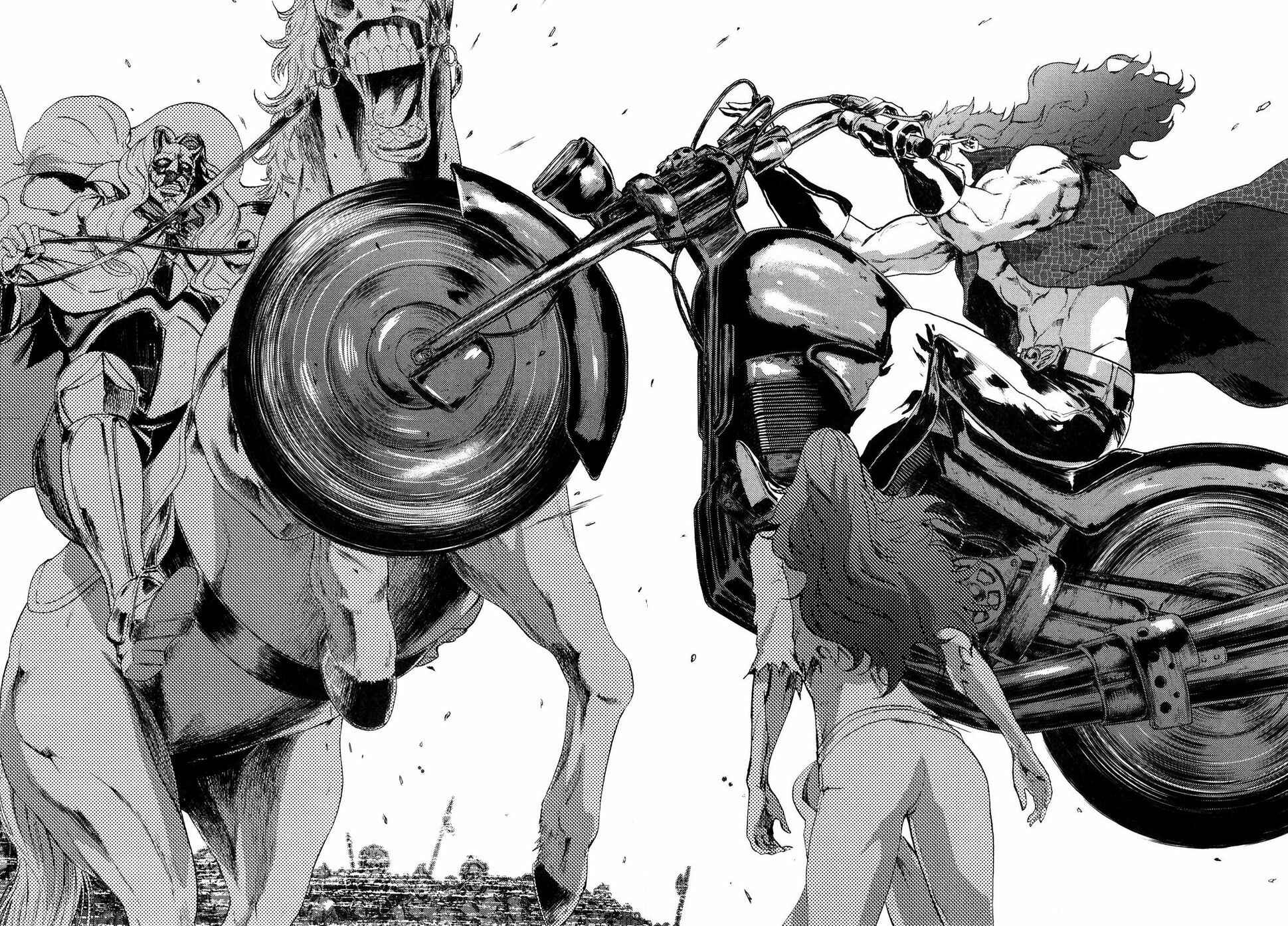 Page 14 Chapter 39 Black and Blue Hungry Wolf - Fist of the North Star: Rei Gaiden