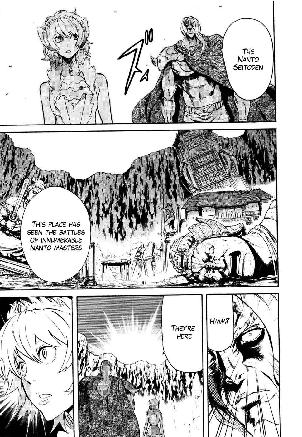 Page 8 Chapter 48 Black and Blue Hungry Wolf - Fist of the North Star: Rei Gaiden