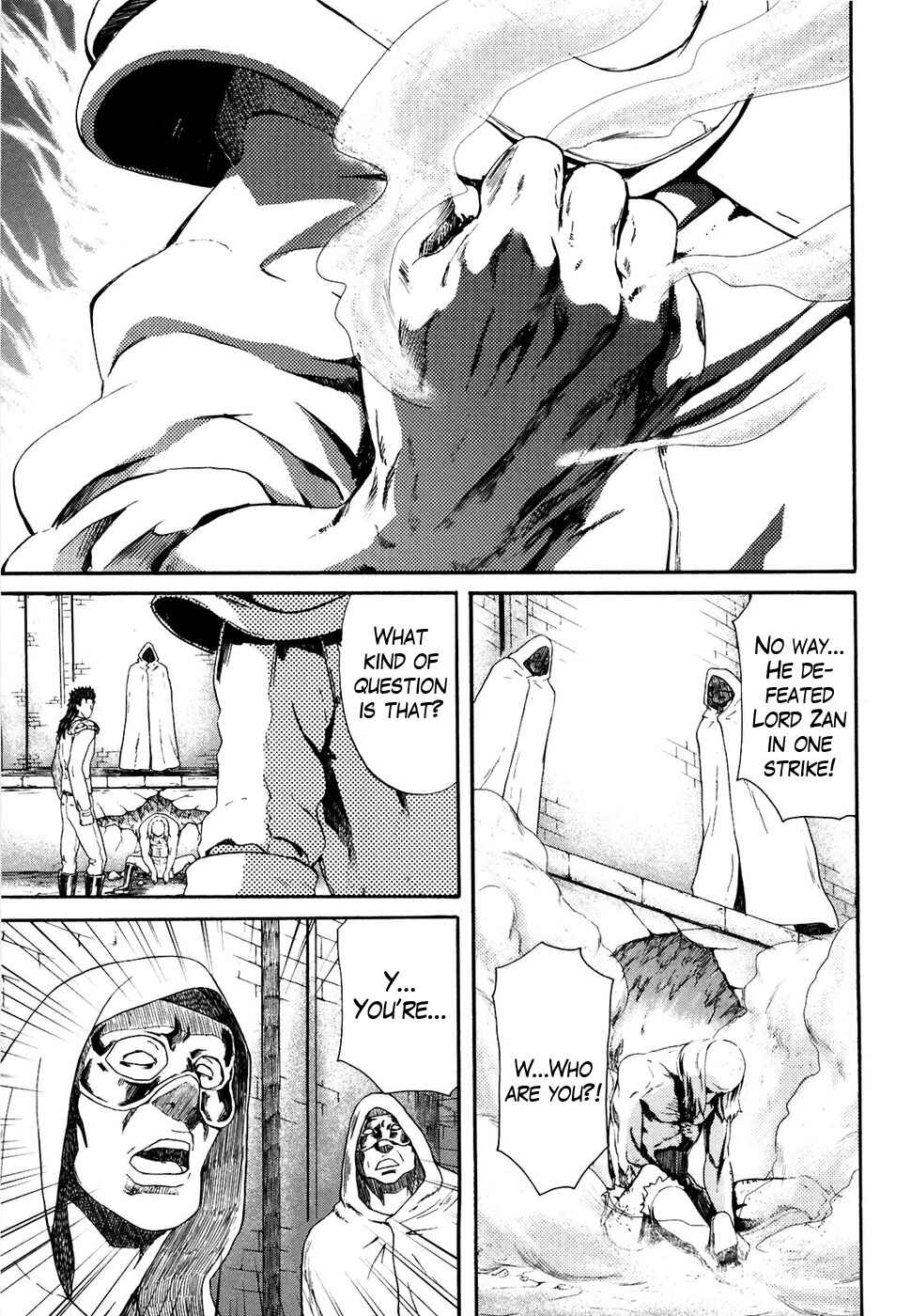 Page 1 Chapter 25 Black and Blue Hungry Wolf - Fist of the North Star: Rei Gaiden
