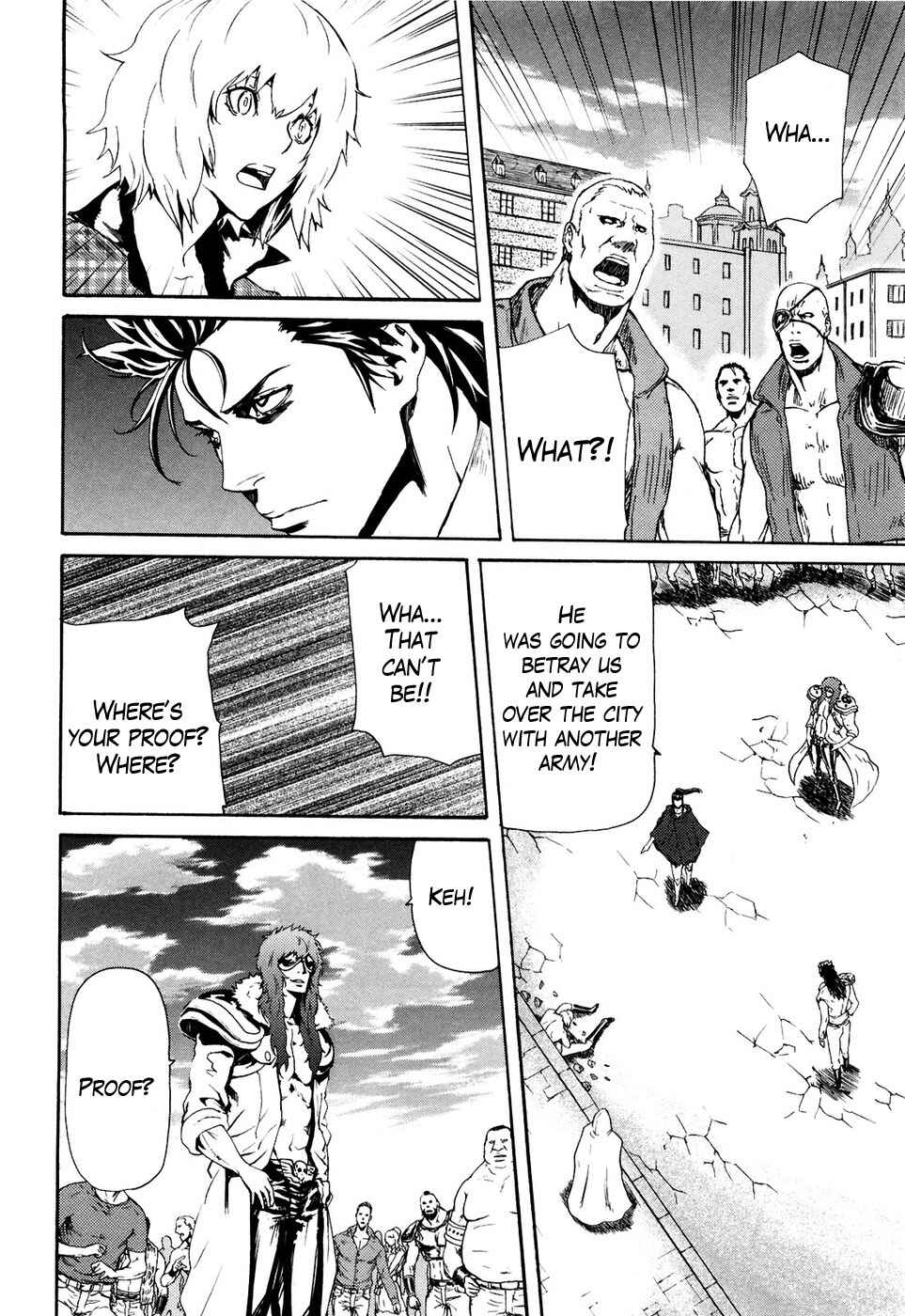 Page 8 Chapter 25 Black and Blue Hungry Wolf - Fist of the North Star: Rei Gaiden