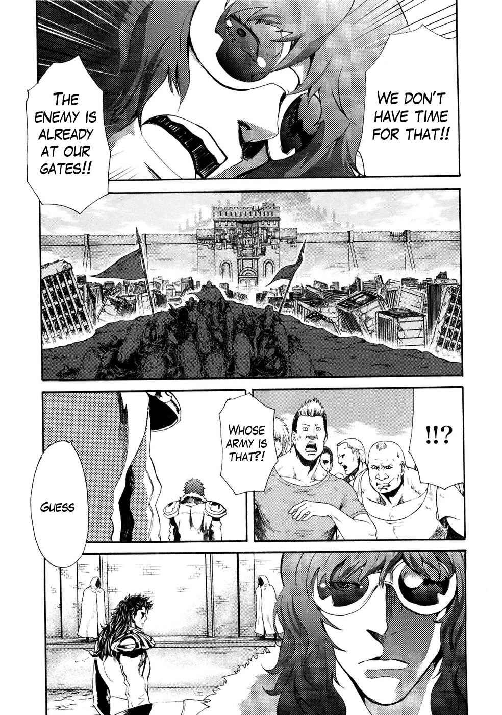 Page 9 Chapter 25 Black and Blue Hungry Wolf - Fist of the North Star: Rei Gaiden