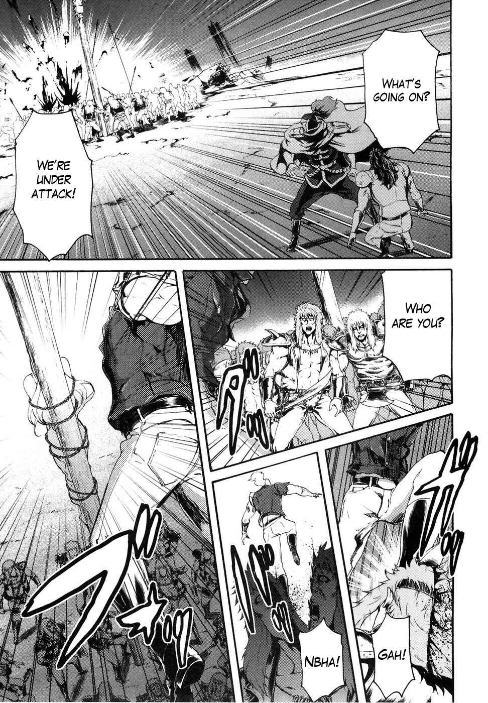 Page 7 Chapter 41 Black and Blue Hungry Wolf - Fist of the North Star: Rei Gaiden