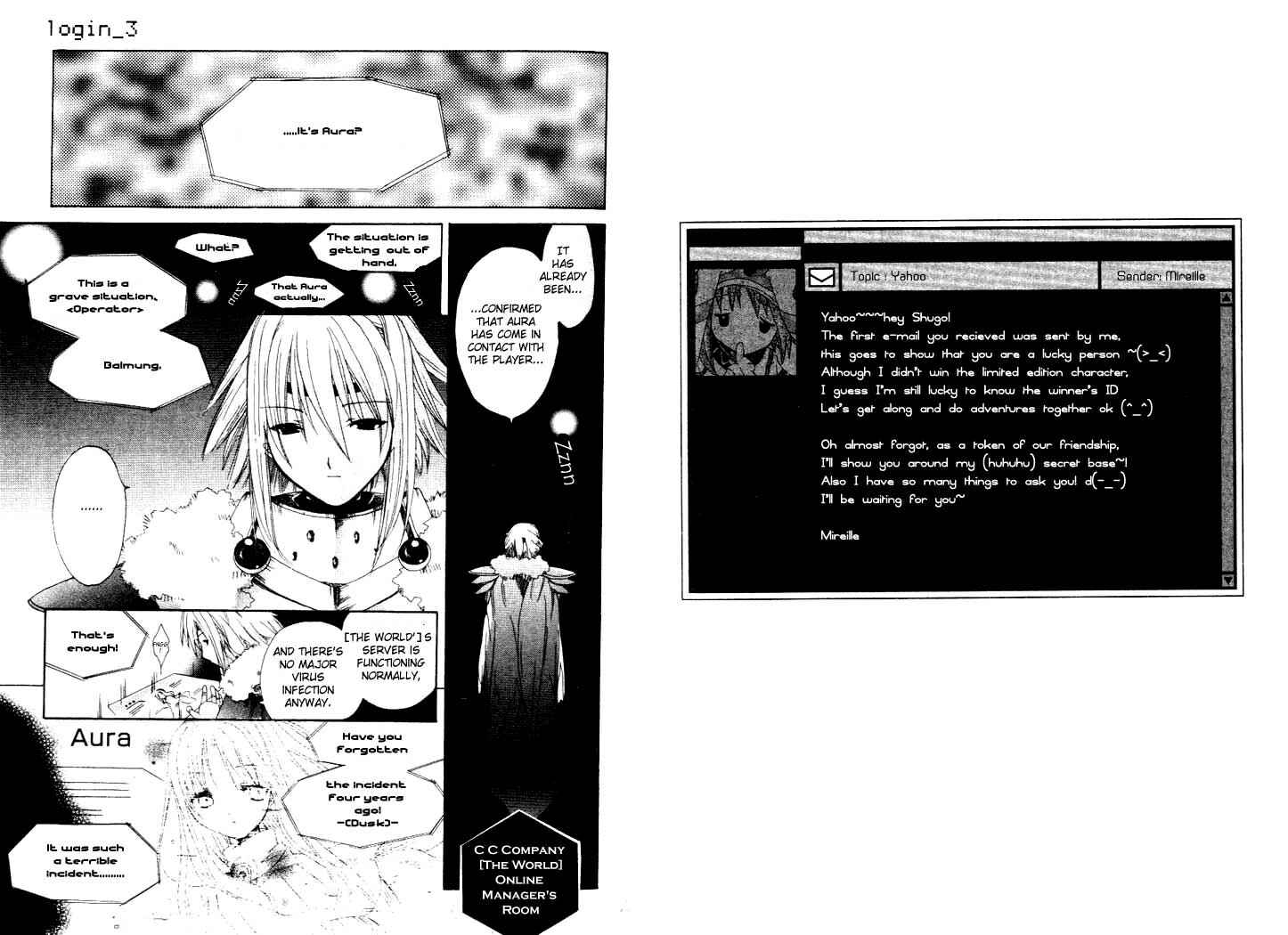 Page 2 Chapter 3 .hack//Legend of the Twilight