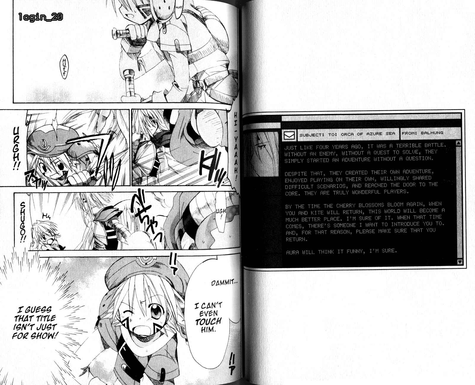 Page 1 Chapter 20 .hack//Legend of the Twilight