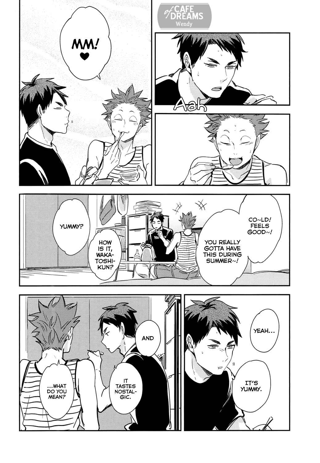 Page 14 Chapter Unknown_3566 Haikyuu!! - Natsu no Aji ga Shita Kamoshirenai (Doujinshi)