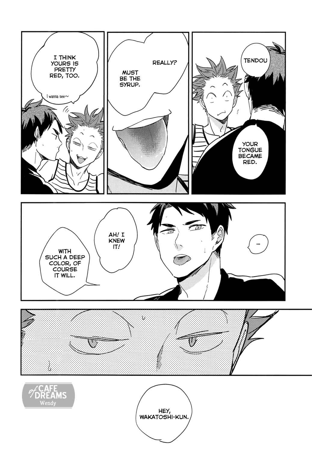 Page 16 Chapter Unknown_3566 Haikyuu!! - Natsu no Aji ga Shita Kamoshirenai (Doujinshi)