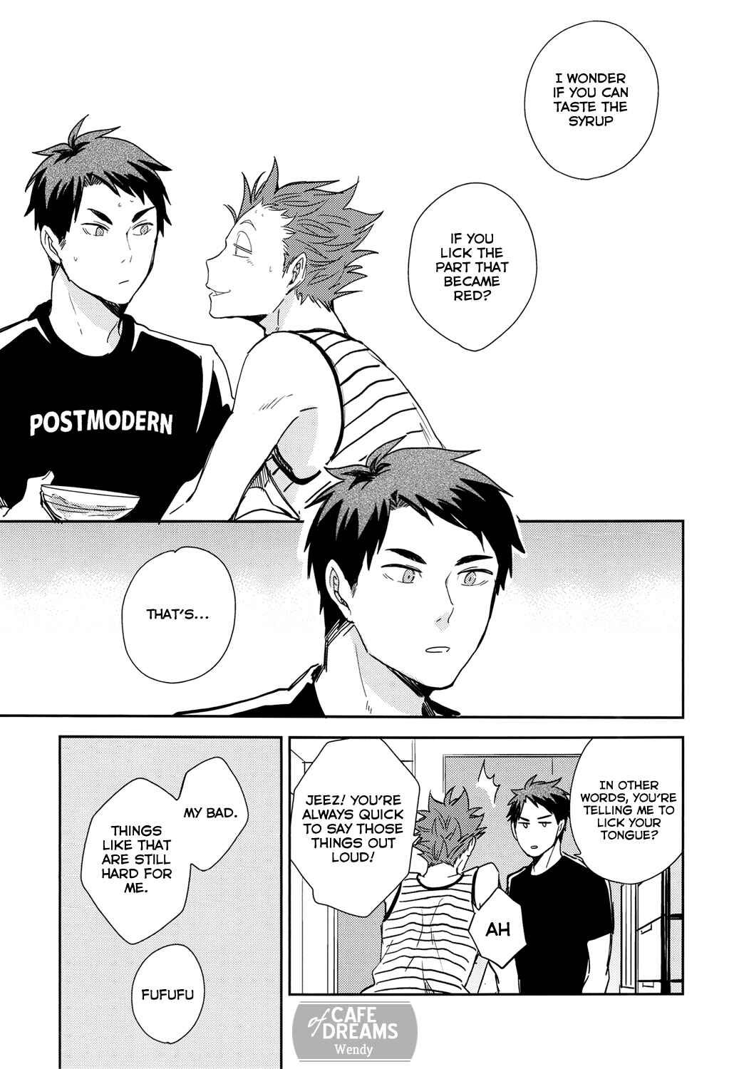 Page 17 Chapter Unknown_3566 Haikyuu!! - Natsu no Aji ga Shita Kamoshirenai (Doujinshi)