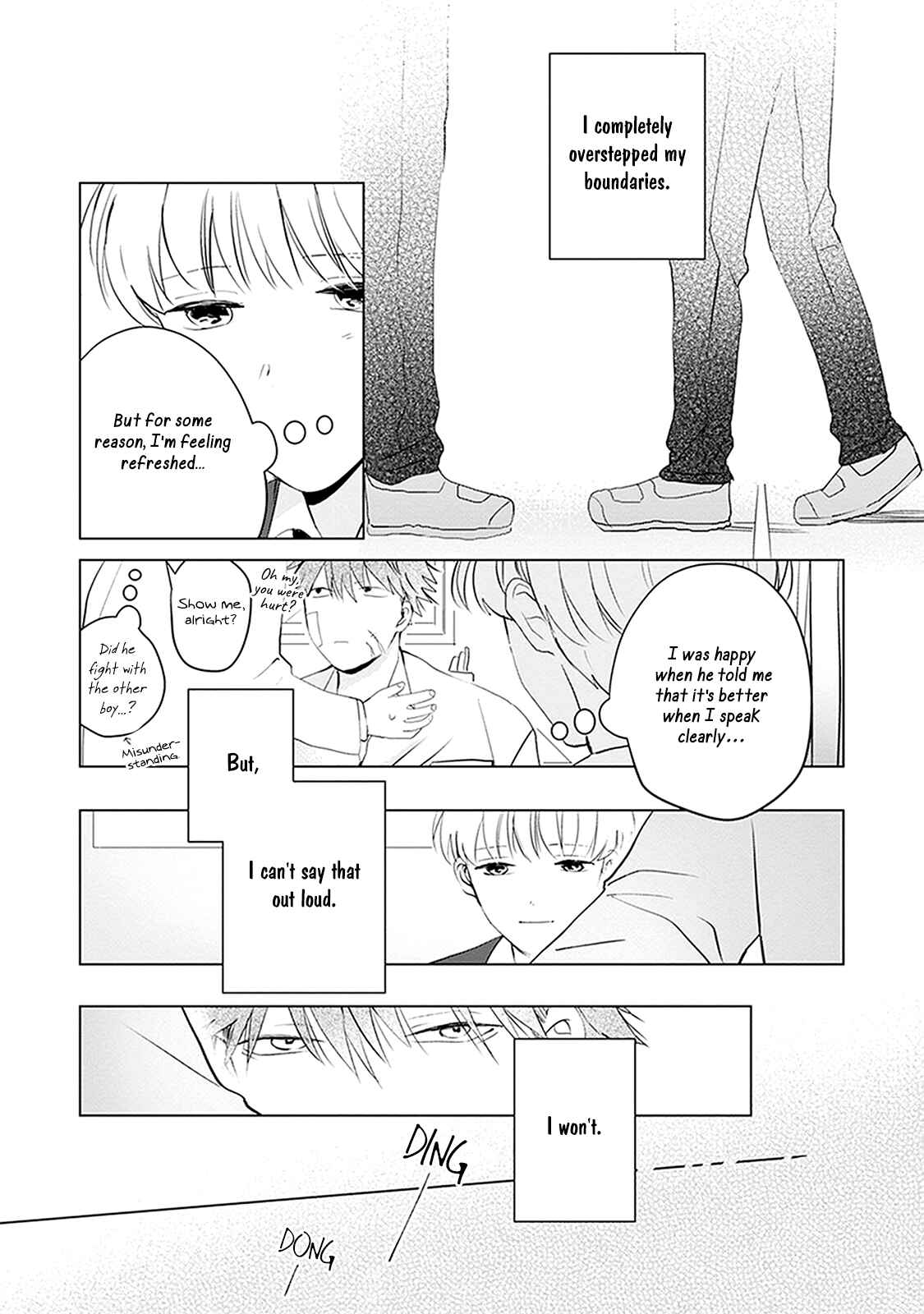 Page 36 Chapter 2 Me wa Kuchi Hodo ni Koi to Iu