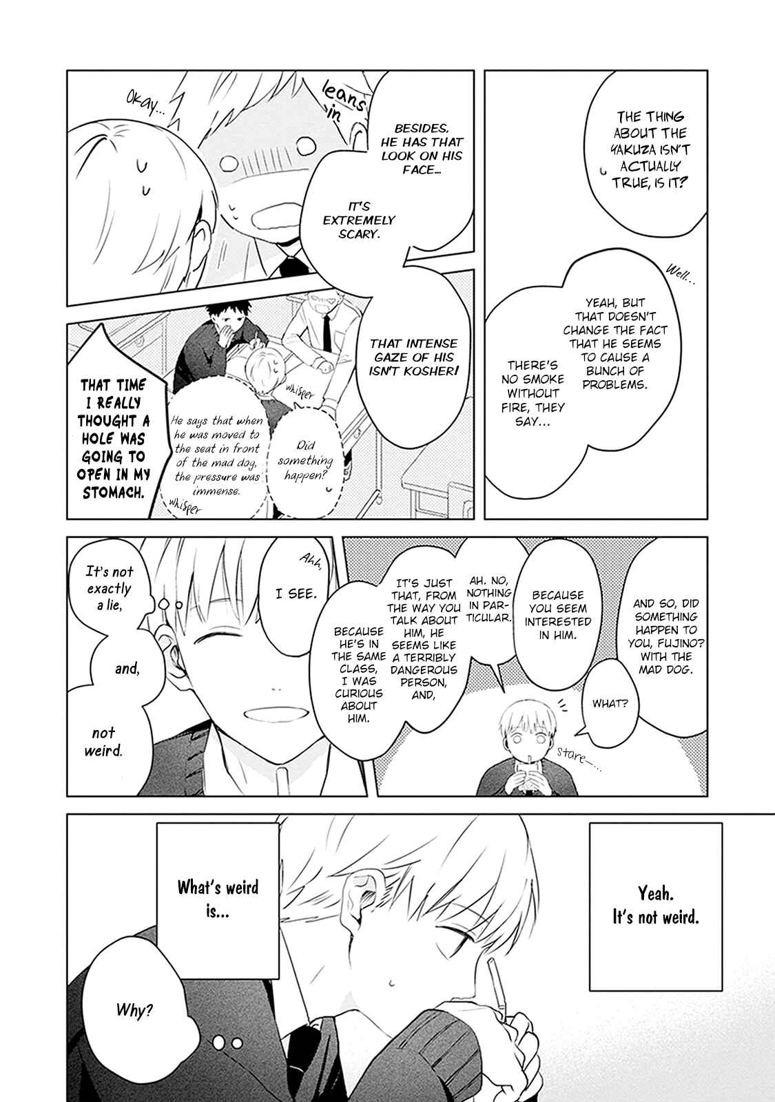 Page 7 Chapter 2 Me wa Kuchi Hodo ni Koi to Iu