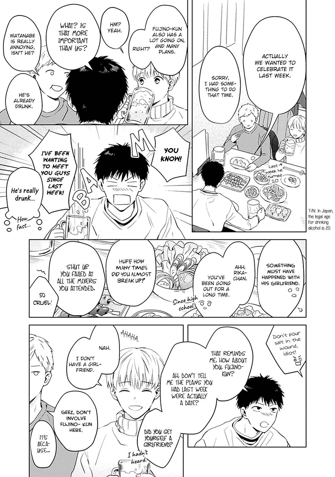 Page 6 Chapter 4.5 Me wa Kuchi Hodo ni Koi to Iu
