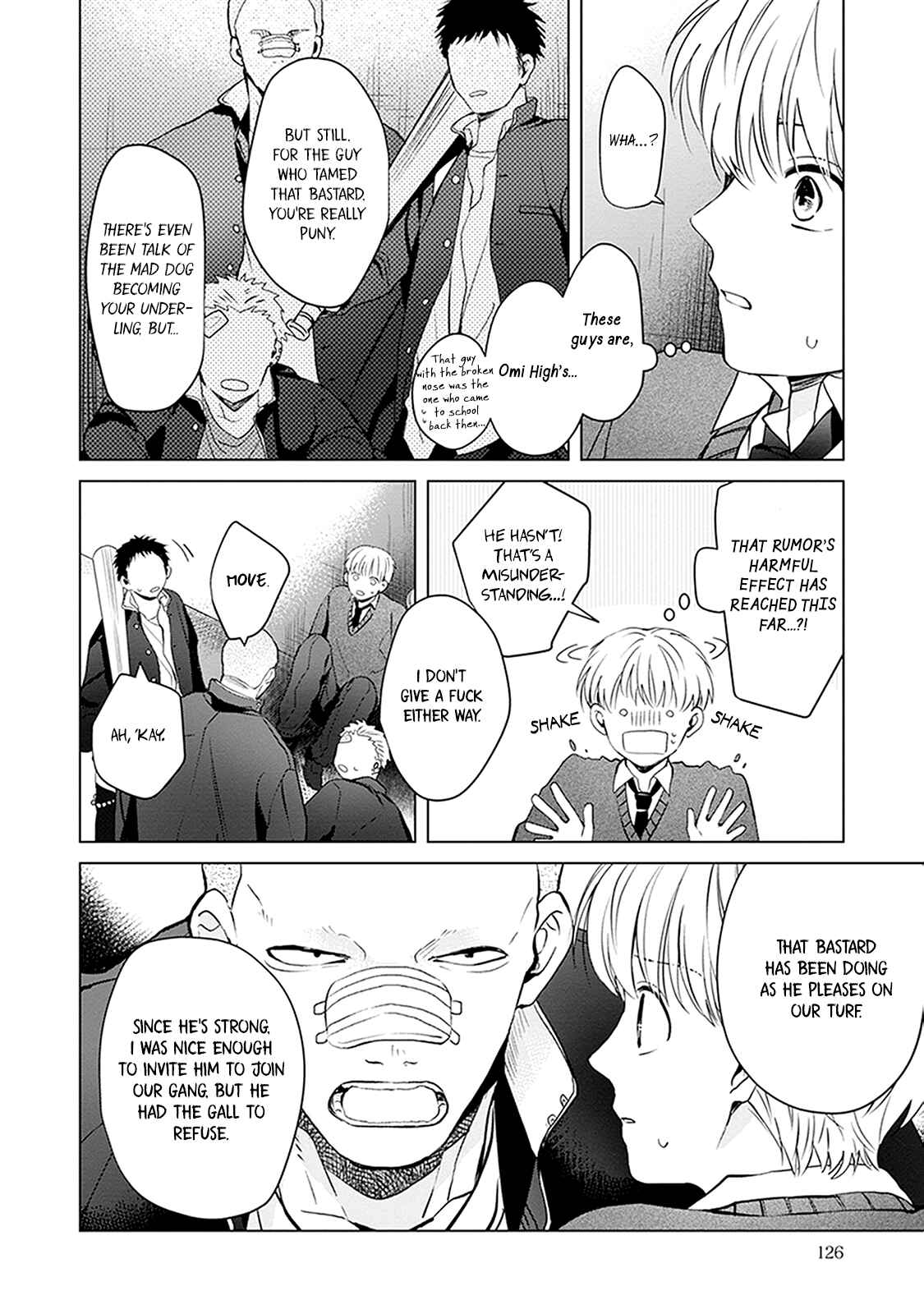 Page 23 Chapter 4 Me wa Kuchi Hodo ni Koi to Iu