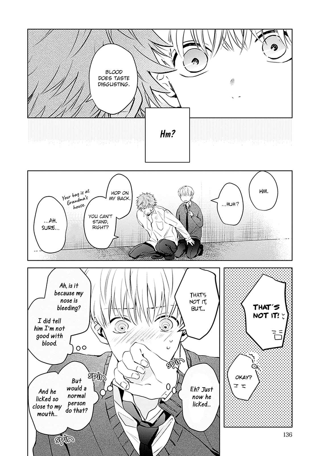 Page 33 Chapter 4 Me wa Kuchi Hodo ni Koi to Iu