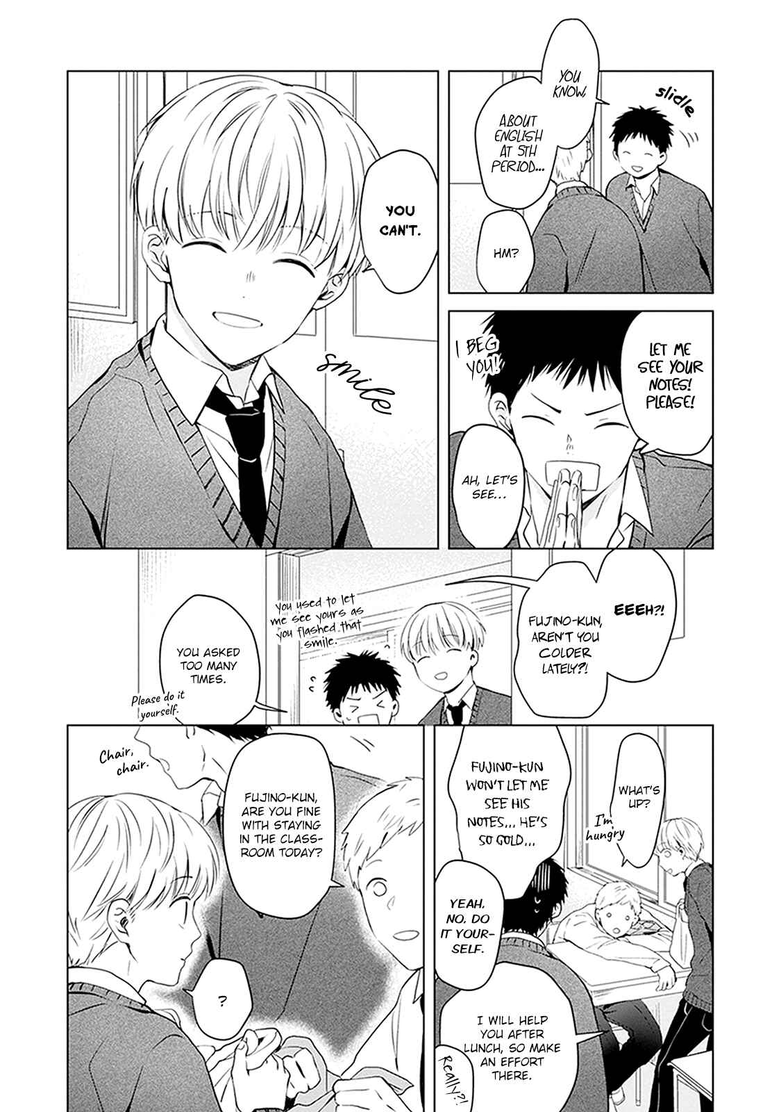 Page 39 Chapter 4 Me wa Kuchi Hodo ni Koi to Iu