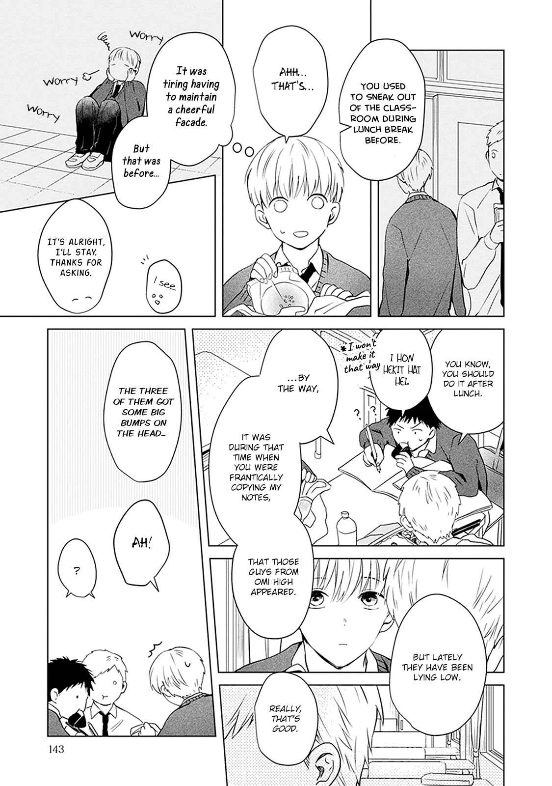 Page 40 Chapter 4 Me wa Kuchi Hodo ni Koi to Iu