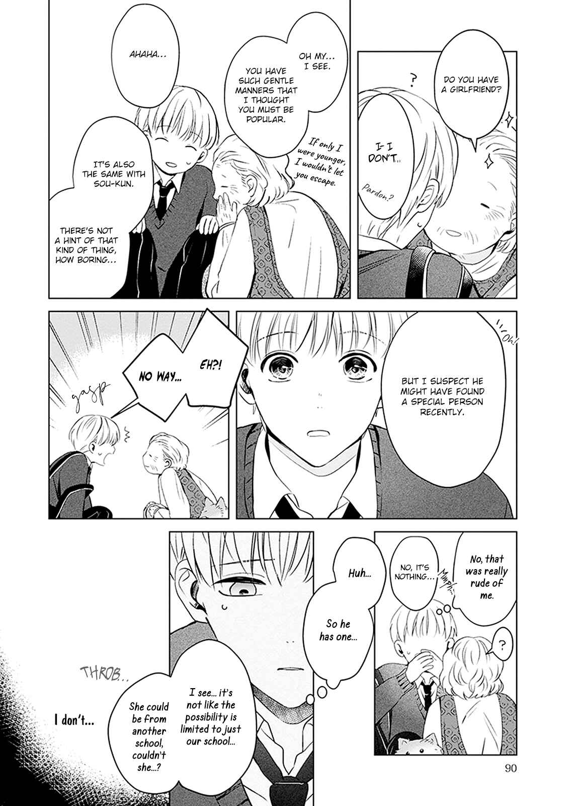Page 17 Chapter 3 Me wa Kuchi Hodo ni Koi to Iu