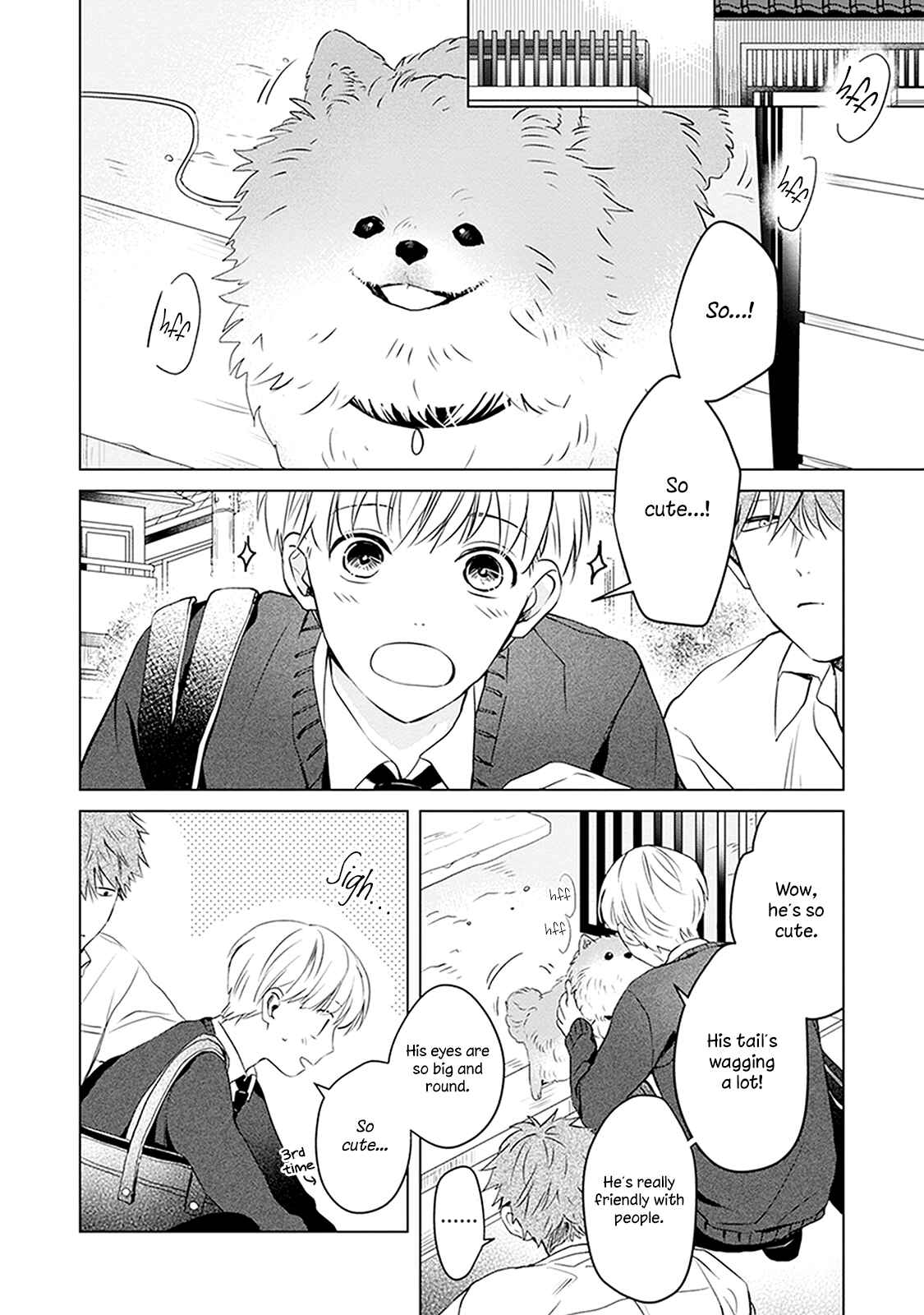 Page 5 Chapter 3 Me wa Kuchi Hodo ni Koi to Iu