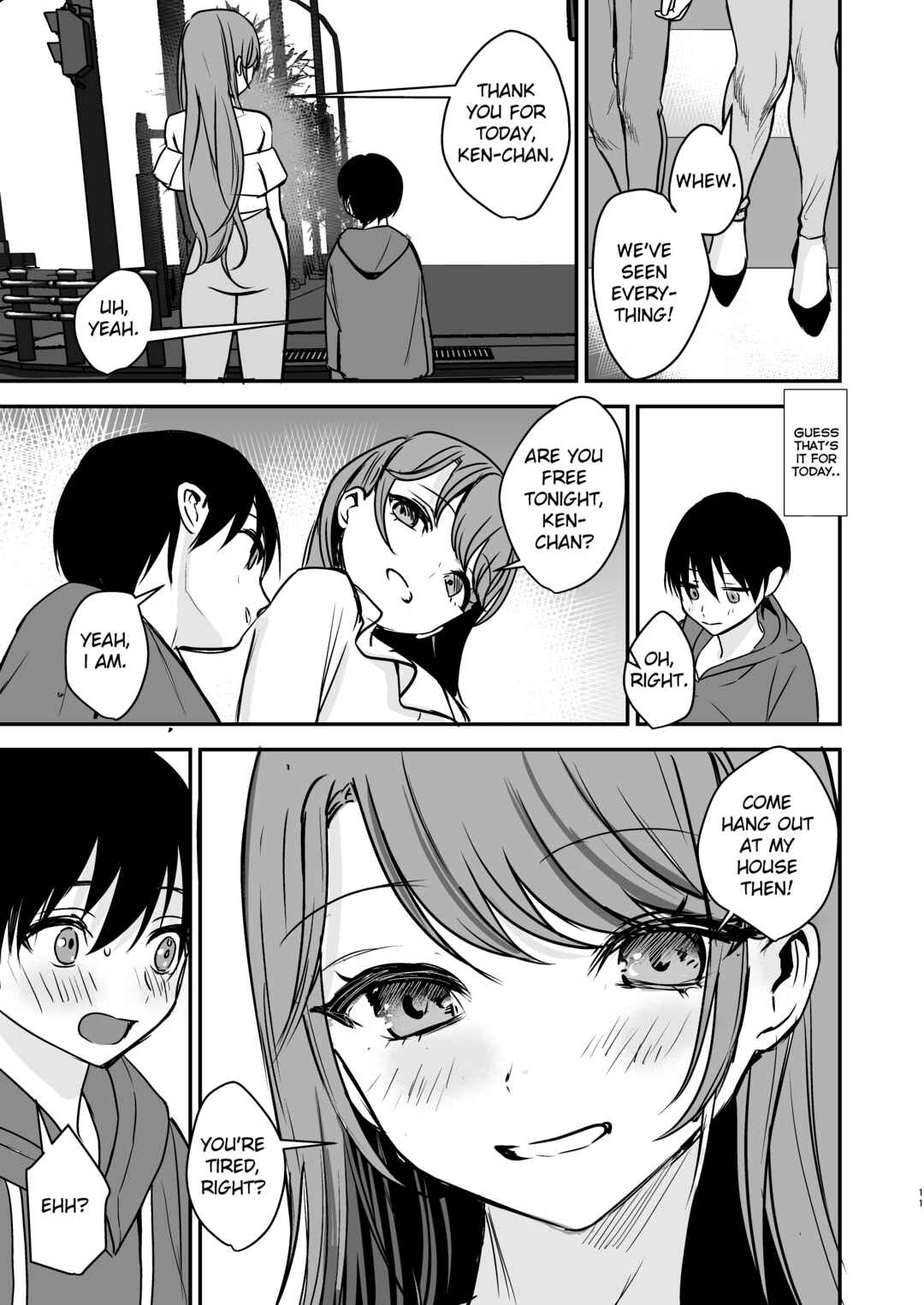 Page 10 Chapter Unknown_28d4 Konyaku Haki ni Natta Onee-chan o Nagusametara Otomari H Suru Koto ni Natta Boku.