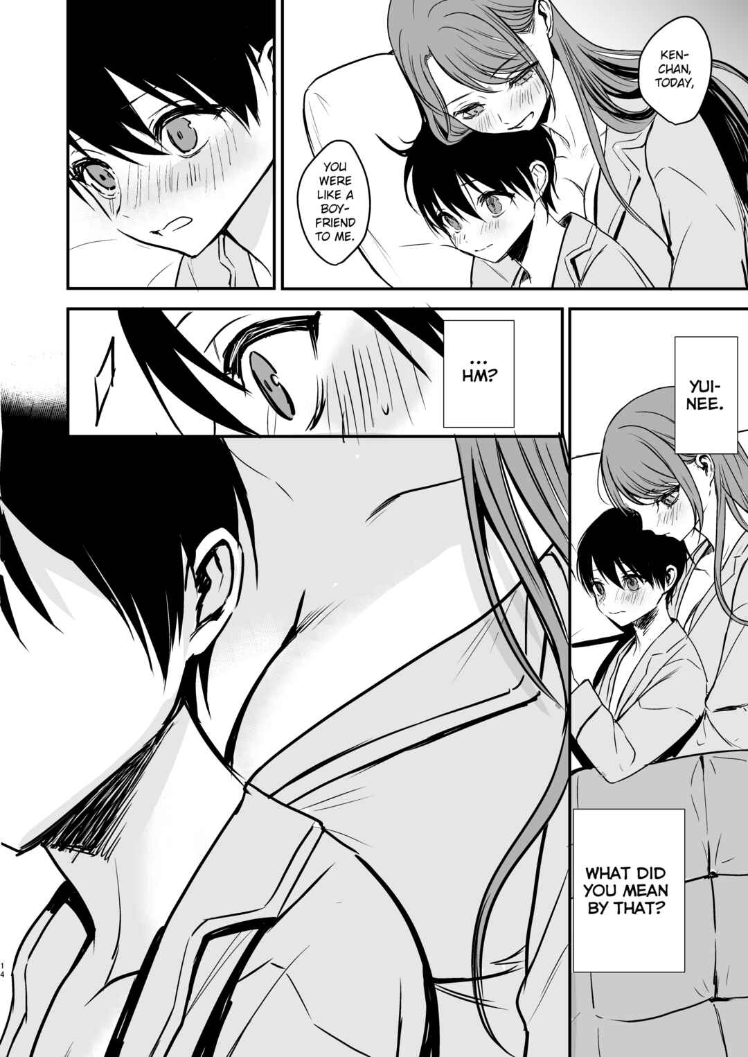 Page 13 Chapter Unknown_28d4 Konyaku Haki ni Natta Onee-chan o Nagusametara Otomari H Suru Koto ni Natta Boku.