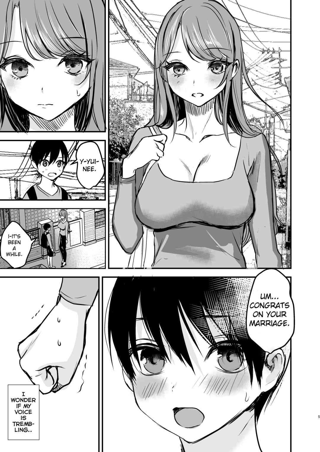 Page 4 Chapter Unknown_28d4 Konyaku Haki ni Natta Onee-chan o Nagusametara Otomari H Suru Koto ni Natta Boku.