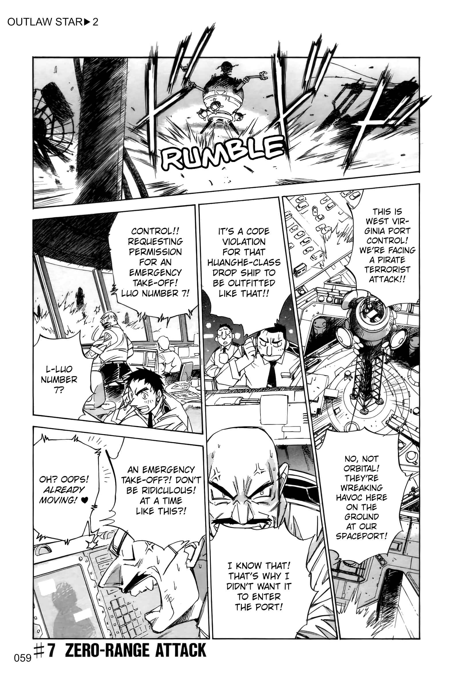 Page 1 Chapter 7 Outlaw Star